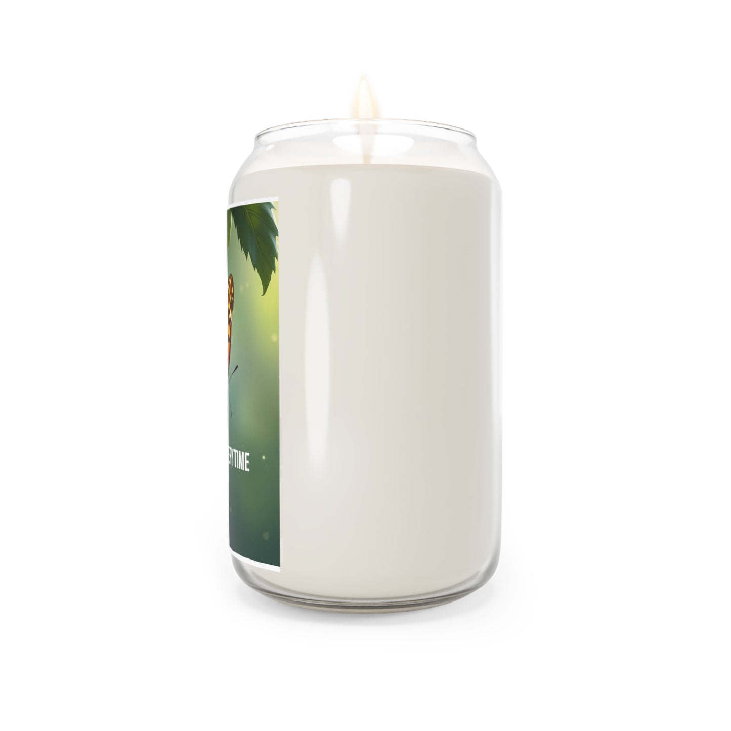 Grace Wins Everytime Soy Candle — 13.75oz Scented Jar (Monarch Butterfly)