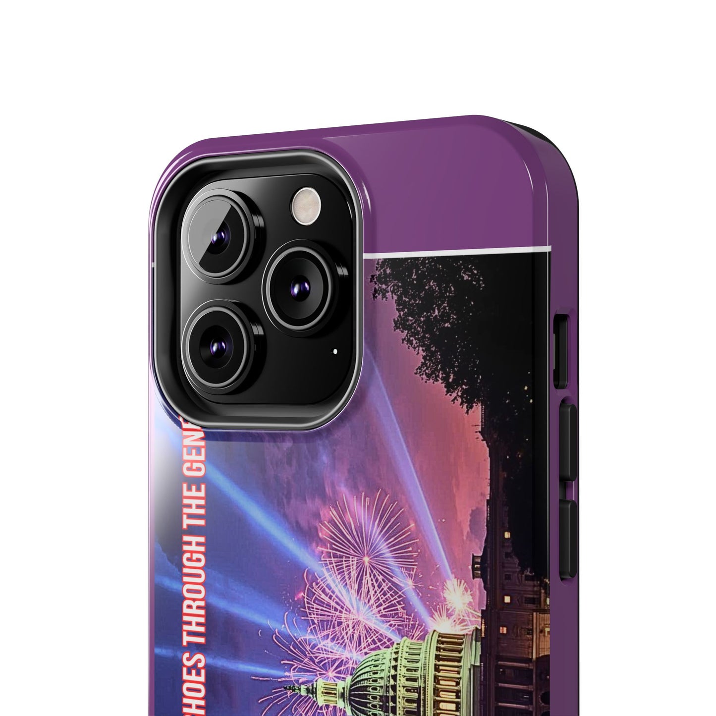 Capitol Fireworks Tough Phone Case — “Where Freedom’s Voice Echoes Through the Generations”