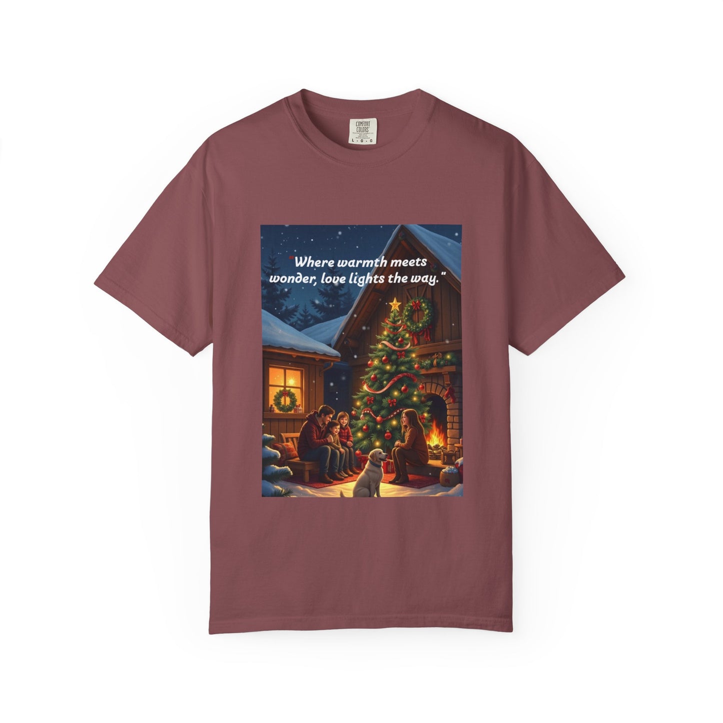 Cozy Holiday T-Shirt, Christmas Gift, Unisex Tee, Seasonal Apparel, Family Gatherings, Winter Wear