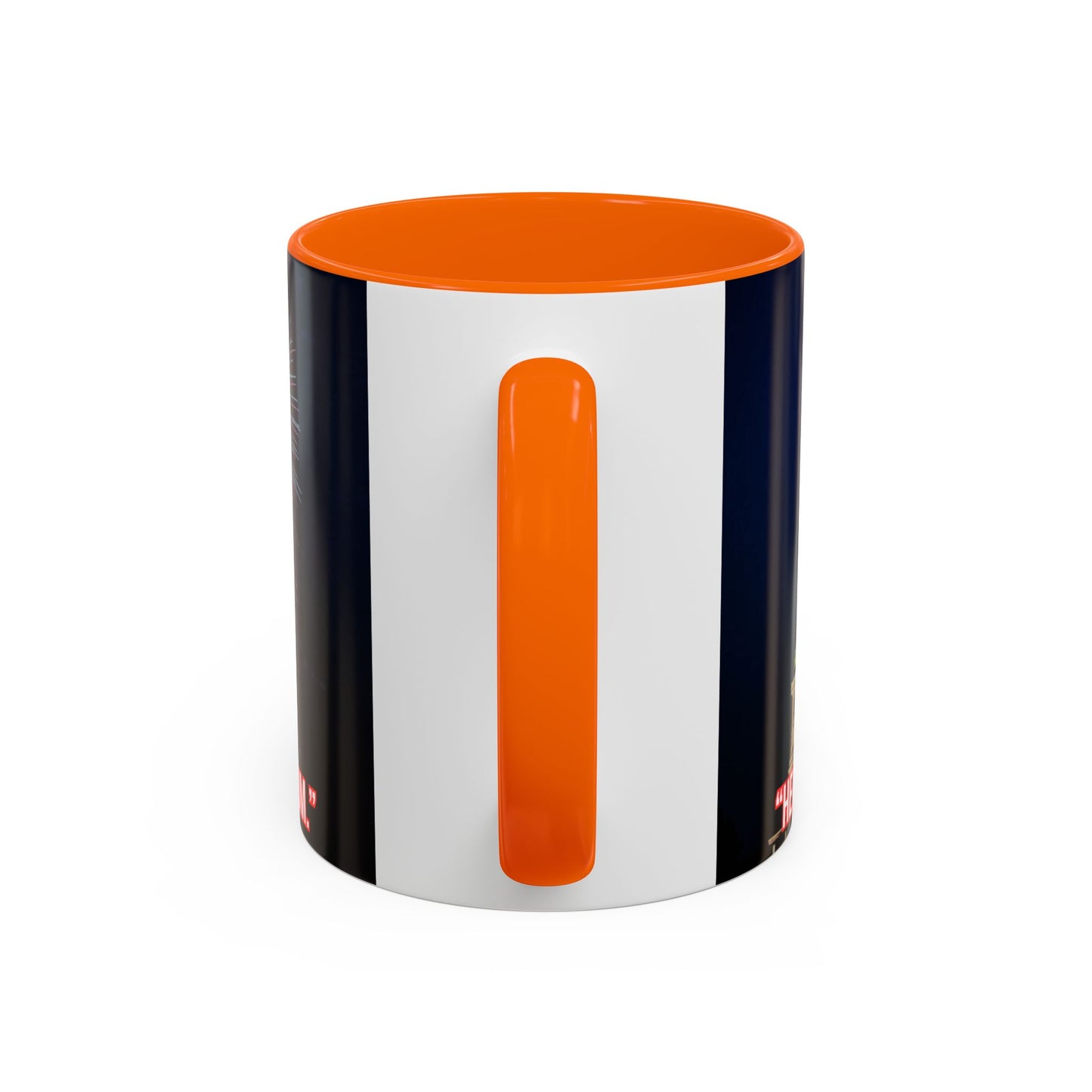 Fireworks Accent Coffee Mug — Inspirational "Lights the Path to Freedom" Design