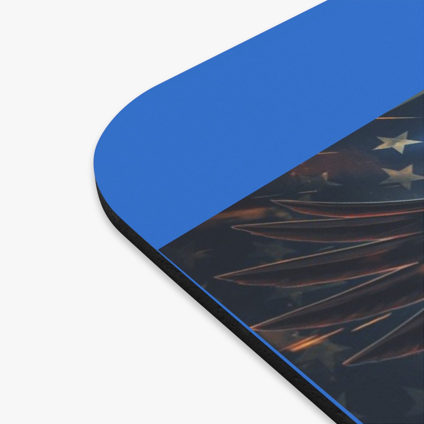 Patriotic Eagle Mouse Pad - "250 Years of Freedom" American Flag Desk Mat
