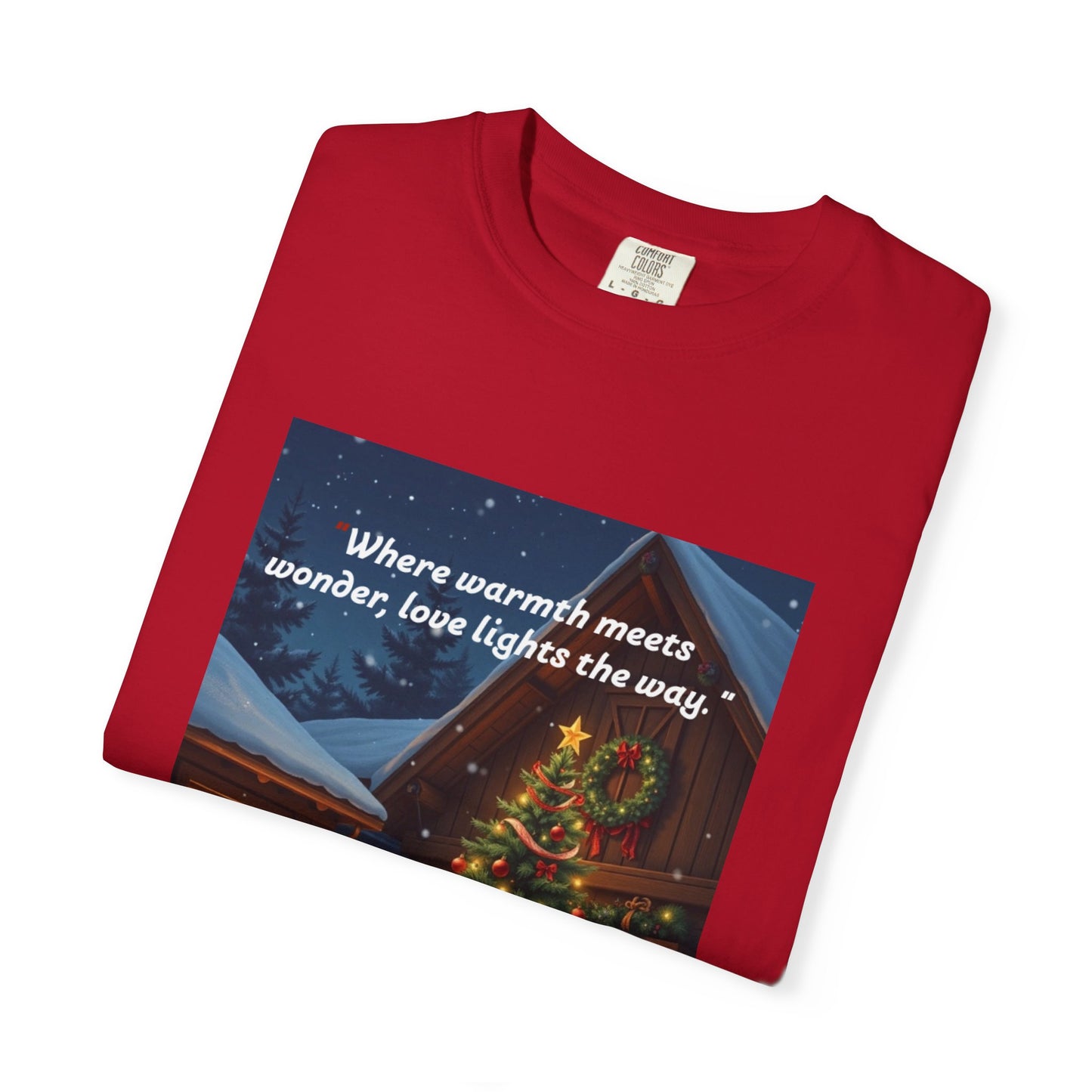 Cozy Holiday T-Shirt, Christmas Gift, Unisex Tee, Seasonal Apparel, Family Gatherings, Winter Wear