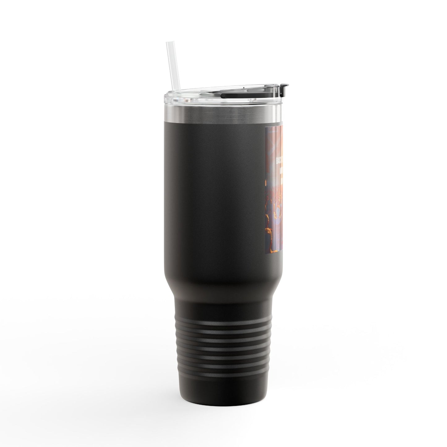 Christian Worship Insulated Travel Mug — "Back to the Heart of Worship to the King of Kings" 40oz
