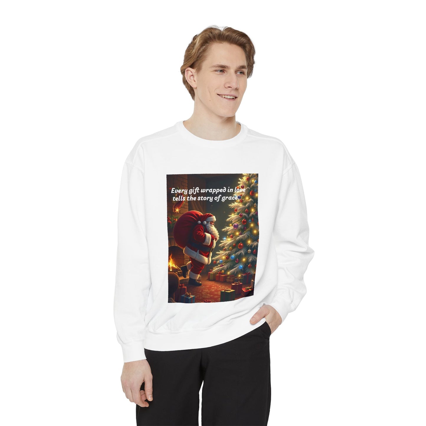 Unisex Garment-Dyed Sweatshirt