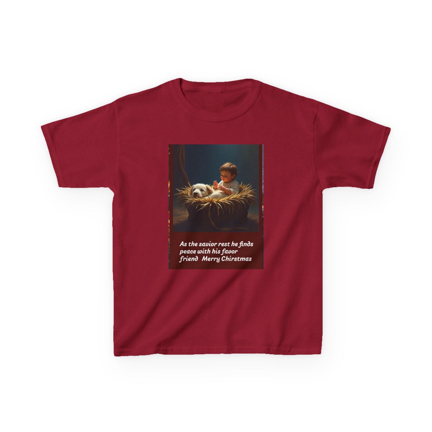 Kids Christmas Graphic Tee, Holiday Gift for Children, Cute Kids Shirt, Seasonal Apparel, Merry Christmas T-Shirt