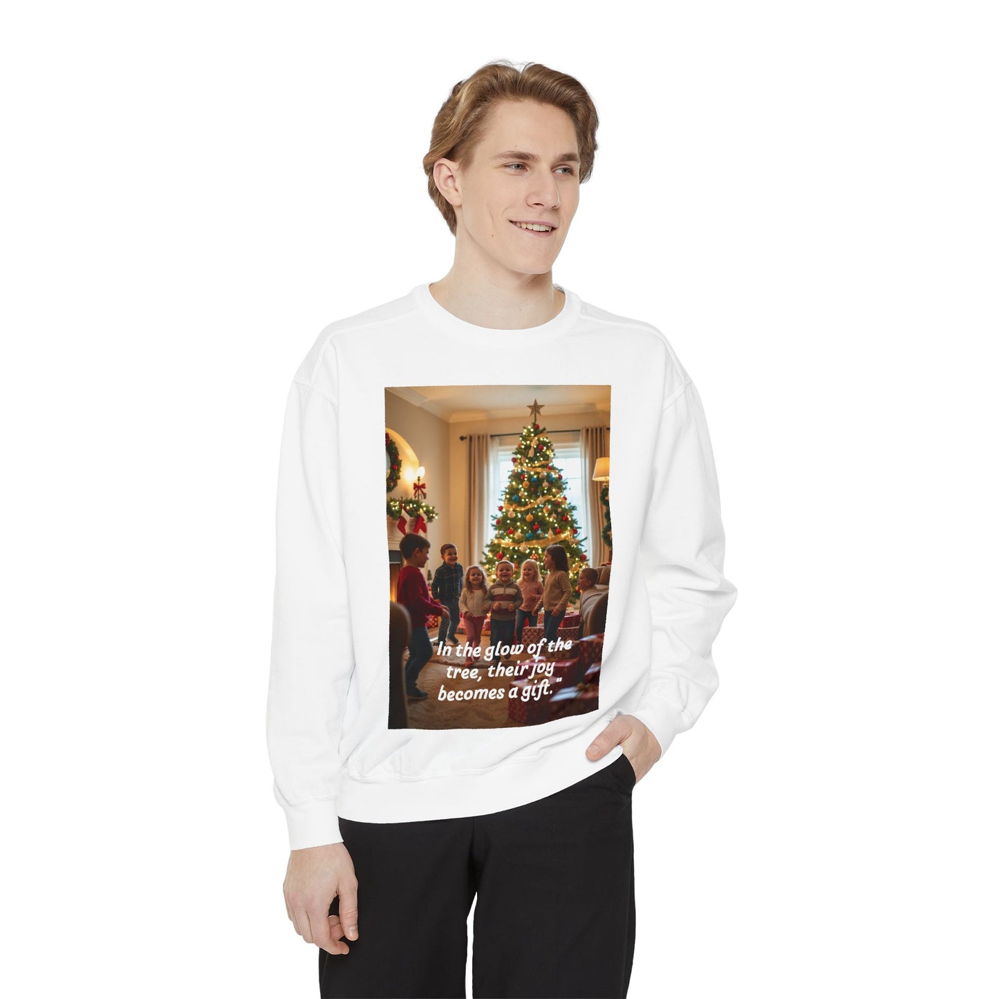 Unisex Garment-Dyed Sweatshirt 80