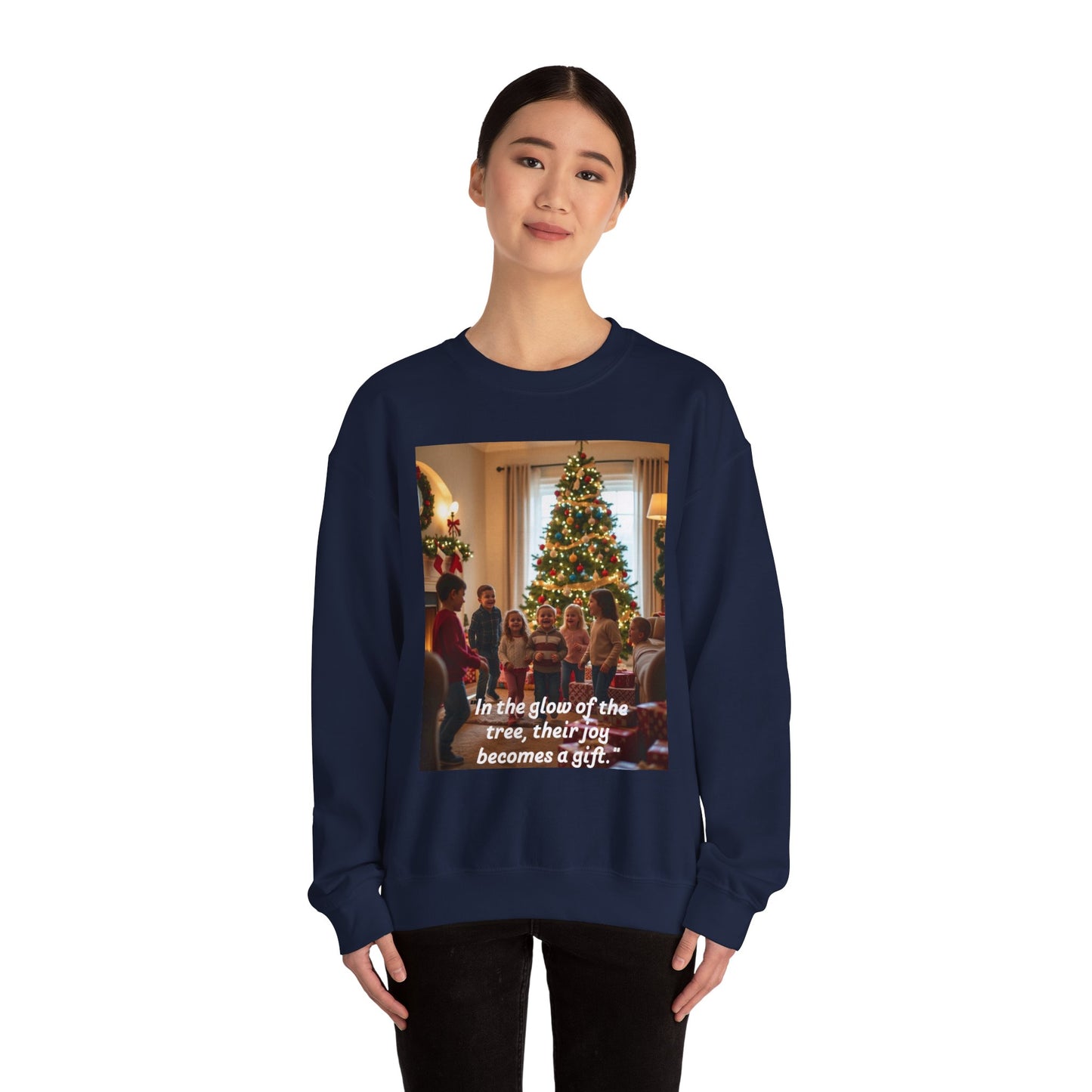 Cozy Holiday Crewneck Sweatshirt - Perfect for Christmas Gatherings, Family Celebrations, and Gift Giving