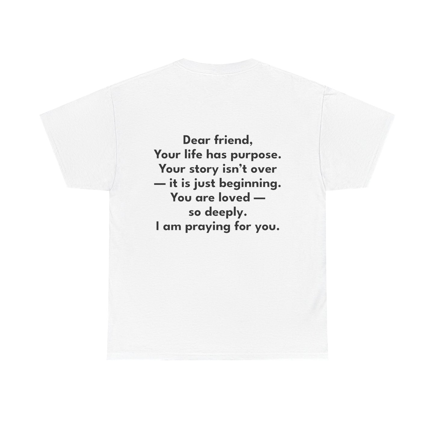 You Matter Tee — Inspirational Message Shirt ("You Matter More Than You Know")