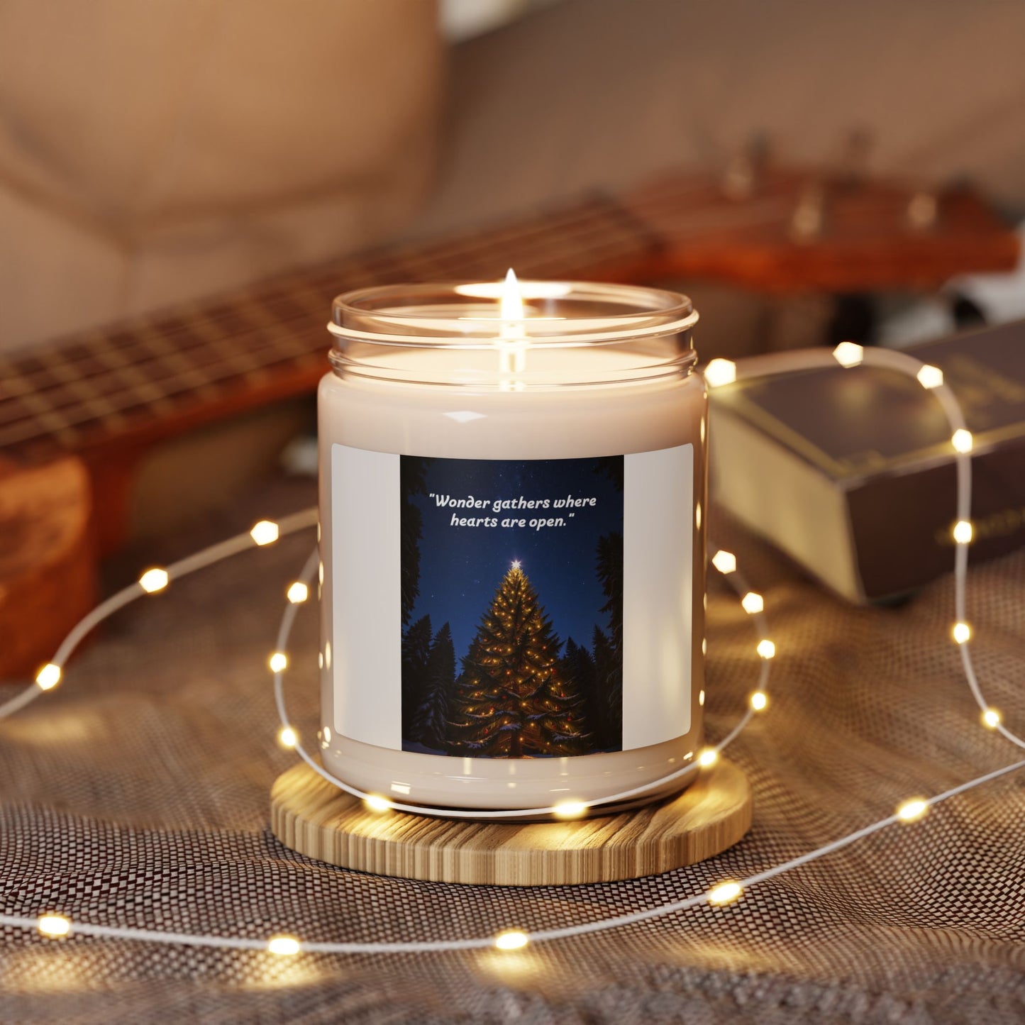 Cozy Scented Candle for Heartfelt Moments | Hand-Poured Soy Candle, Relaxation Gift, Aromatherapy, Home Decor, Holiday Celebration  155