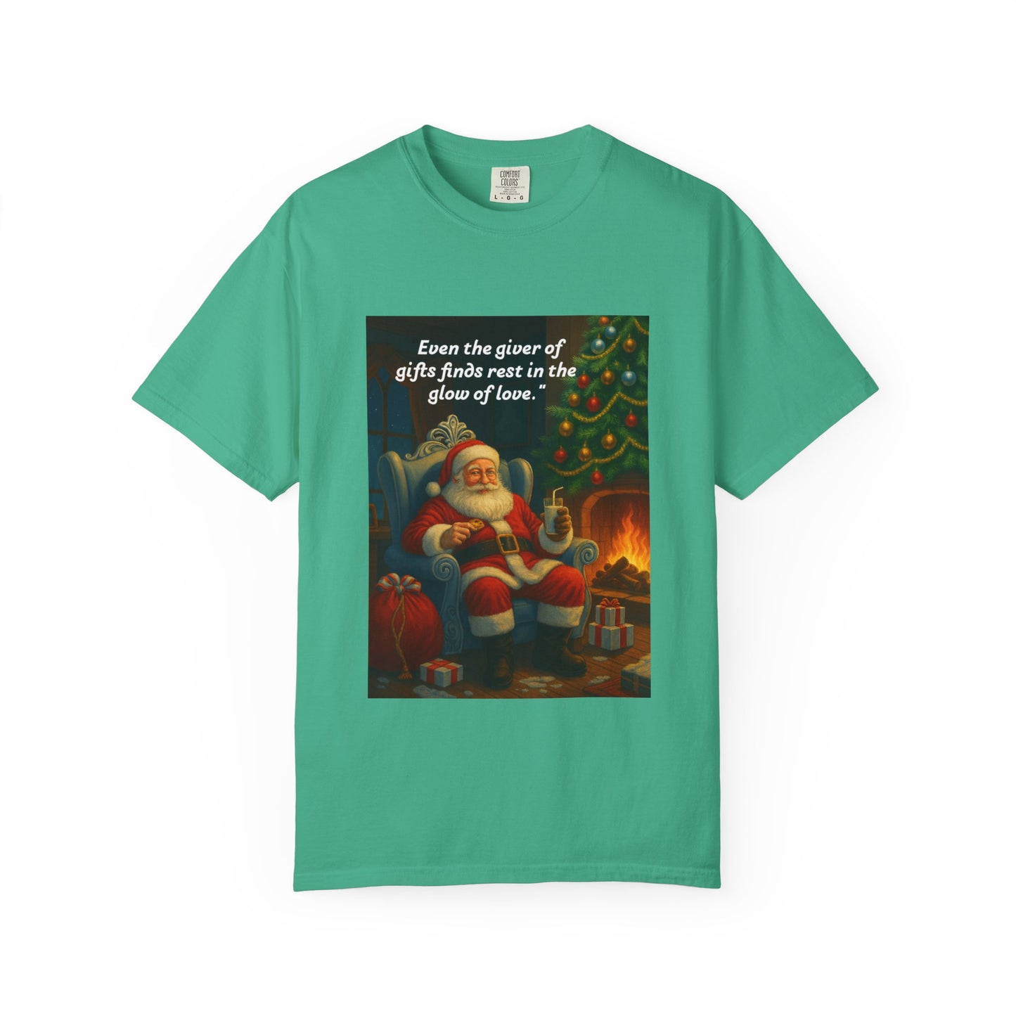 Cozy Holiday T-Shirt, Christmas Gift Tee, Santa Claus Shirt, Unisex Friends Apparel, Festive Fun T-Shirt, Gift for Him/Her