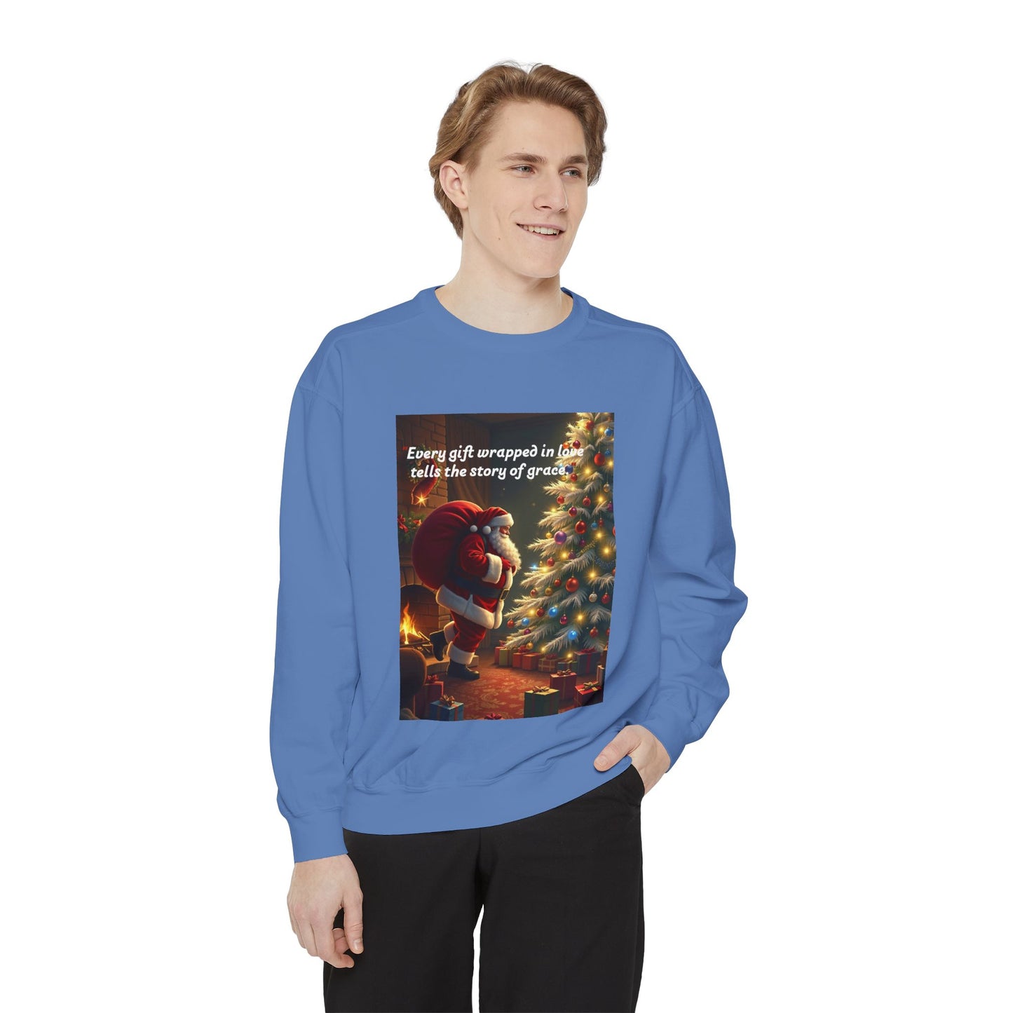 Unisex Garment-Dyed Sweatshirt