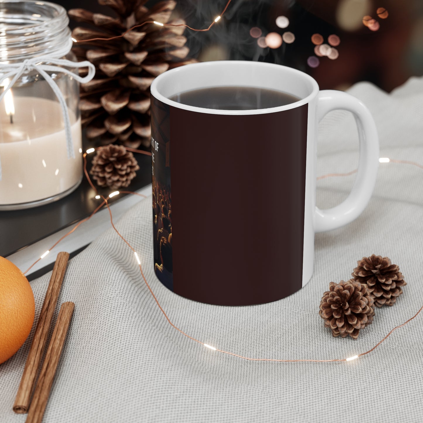 Worship Coffee Mug — "Back to the Heart of Worship to the King of Kings" Ceramic Mug (11oz & 15oz)