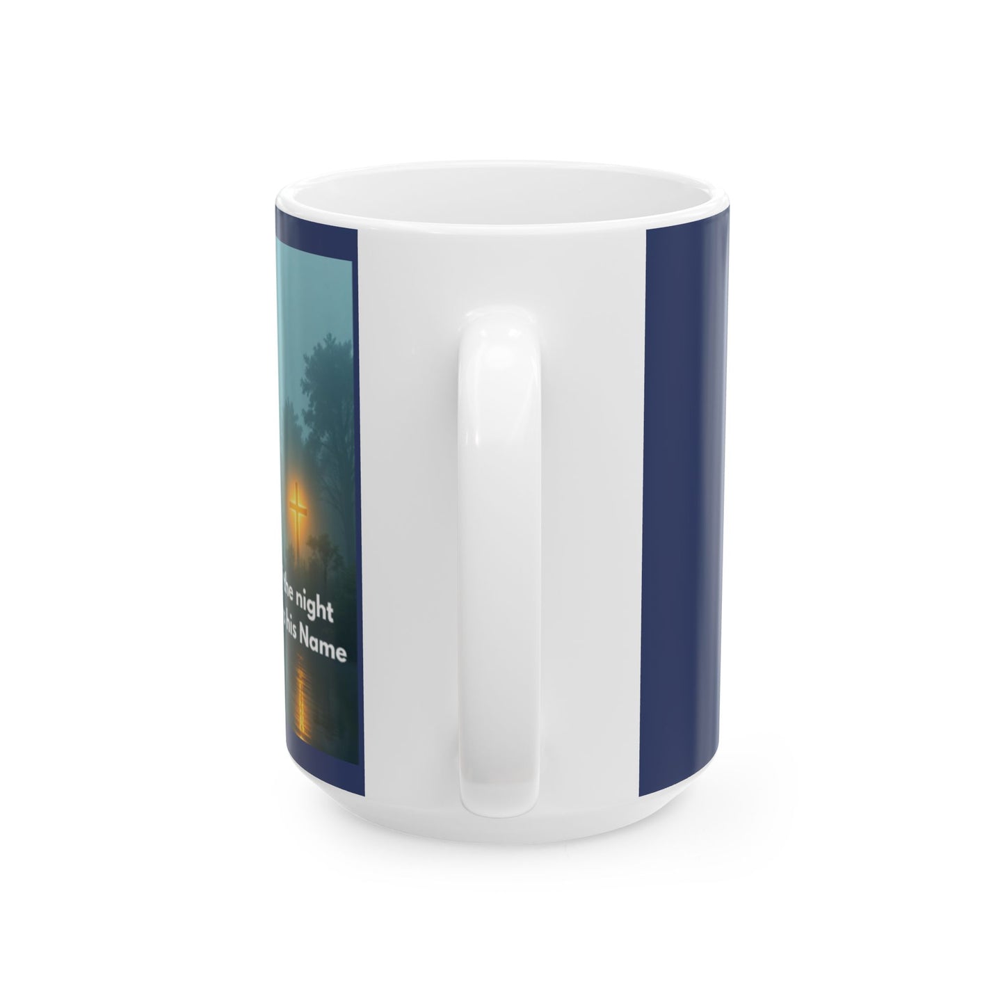 Bayou Midnight Ceramic Mug – Scenic Moonlit Swamp Coffee Cup (11oz, 15oz)