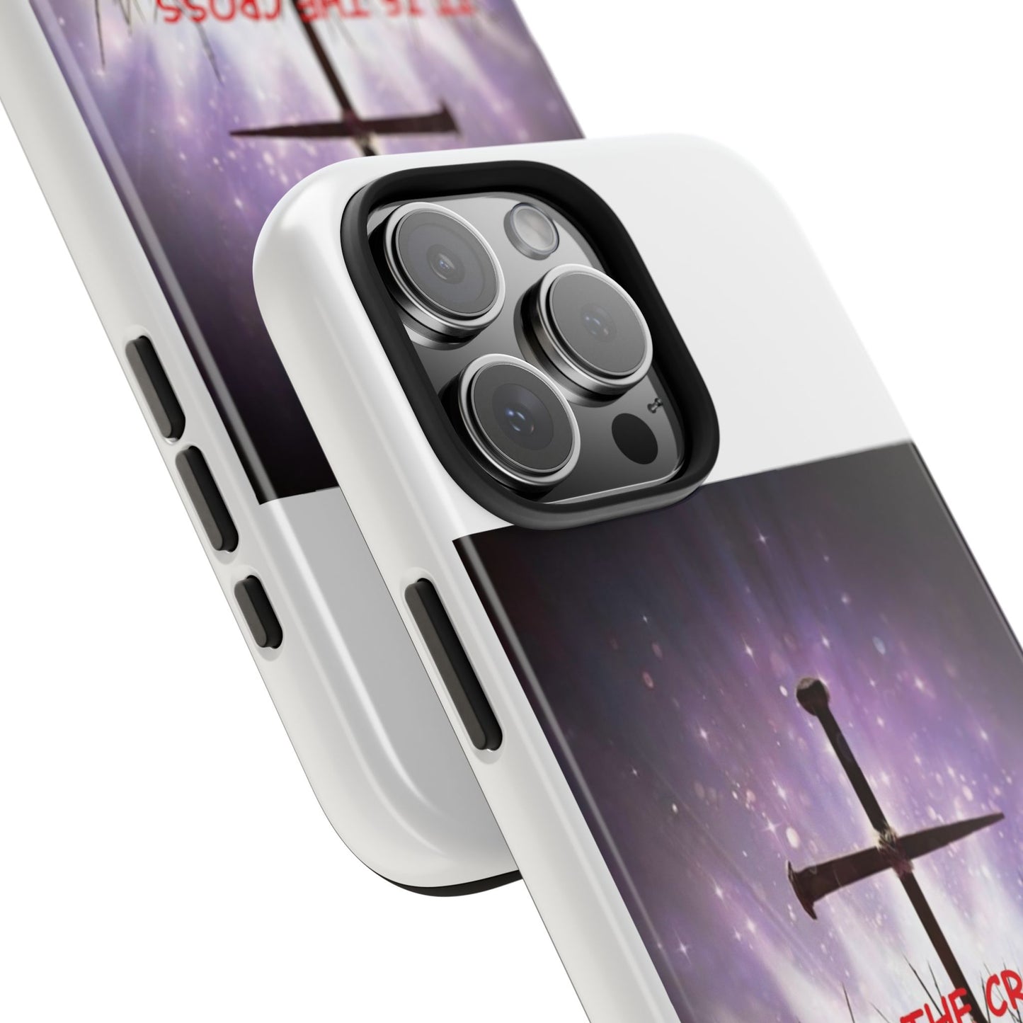 Christian Cross Phone Case — “It Is The Cross” Tough Protective Case