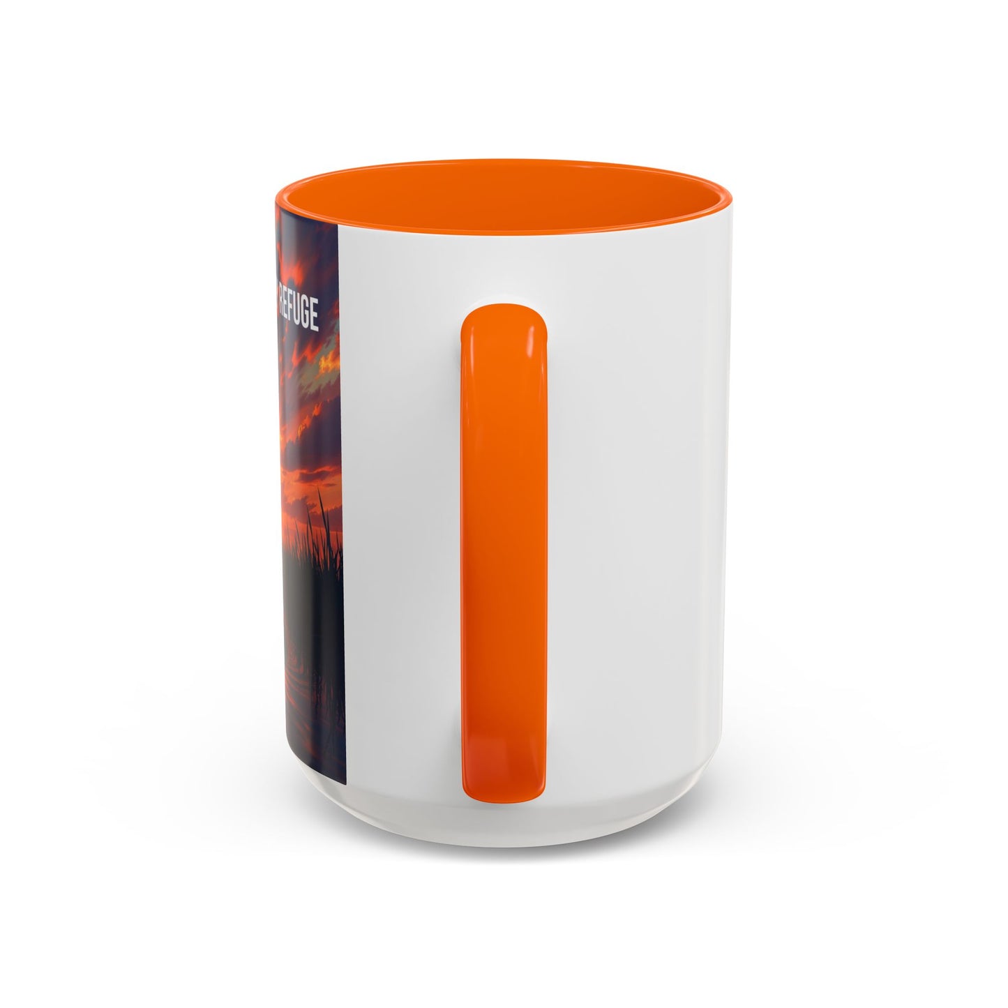 Inspirational Worship Coffee Mug - "In Worship, I Find My Refuge"