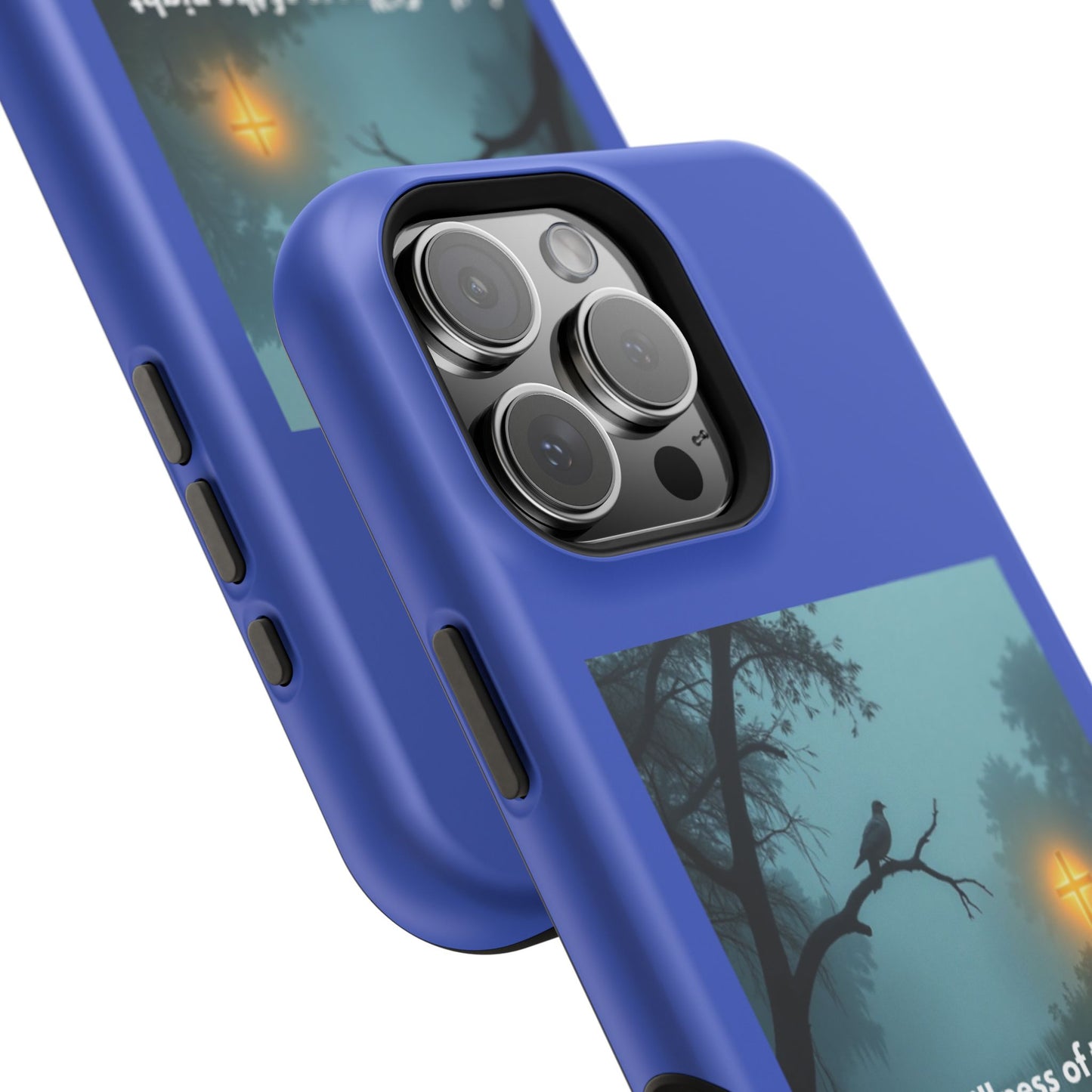 Magnetic Impact-Resistant Phone Case — Bayou Night Scene with Poem