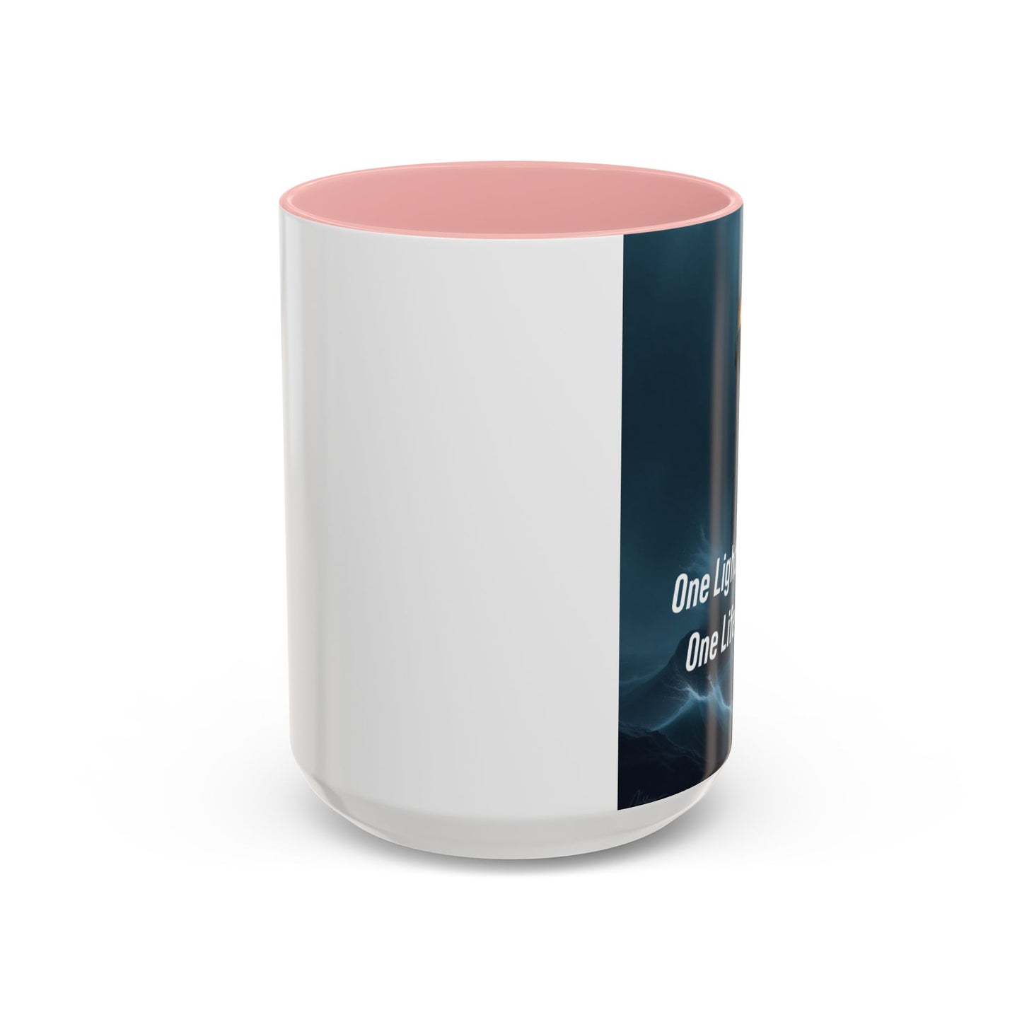 Lighthouse 'One Light, One Hope' Accent Coffee Mug
