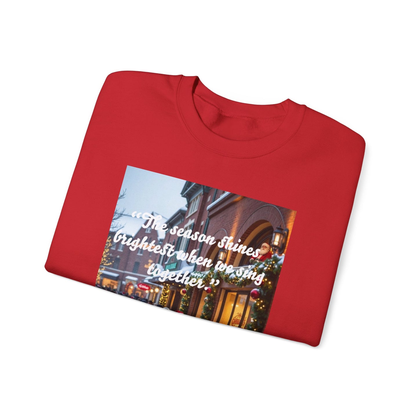 Cozy Holiday Sweatshirt, Unisex Crewneck for Christmas, Family Gatherings, Winter Celebrations, Gift Idea for Friends