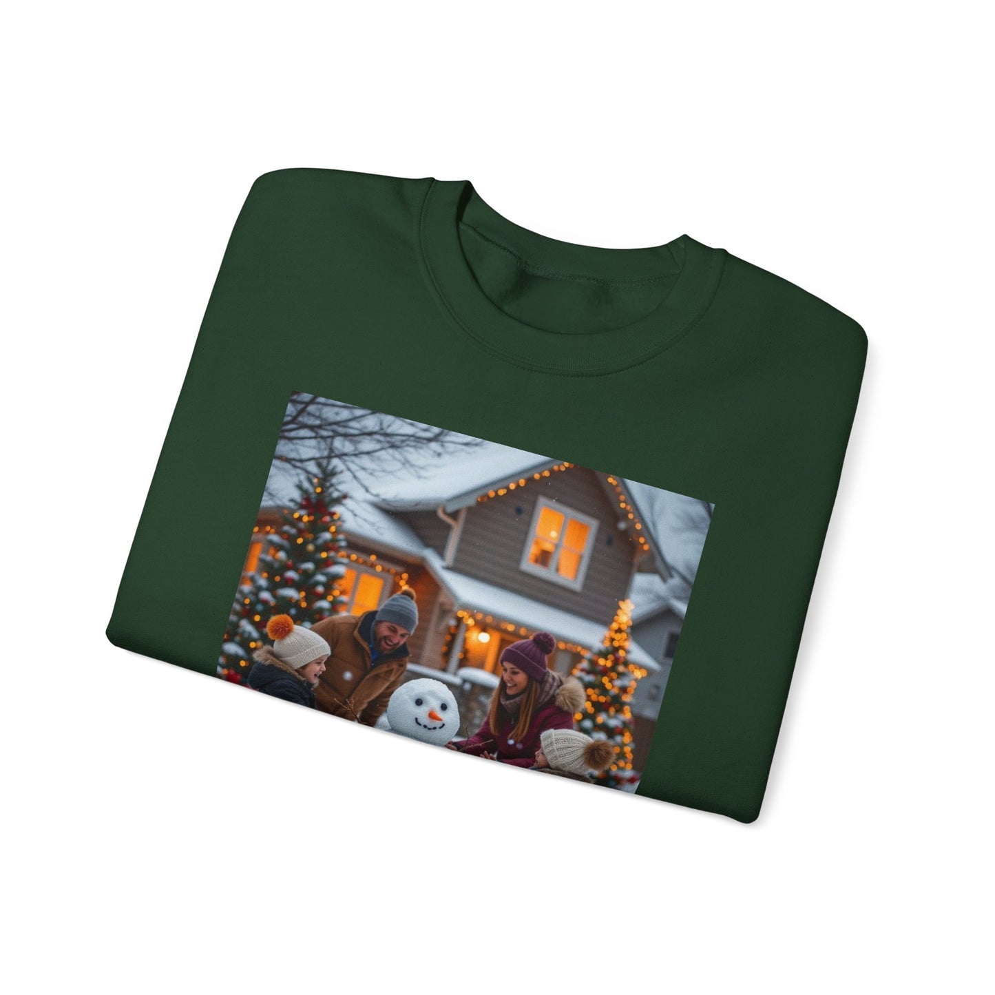 Cozy Holiday Sweatshirt with Family Quote, Winter Warmth Gift, Christmas Comfort Wear, Family Gathering Apparel, Cold Weather Essentials