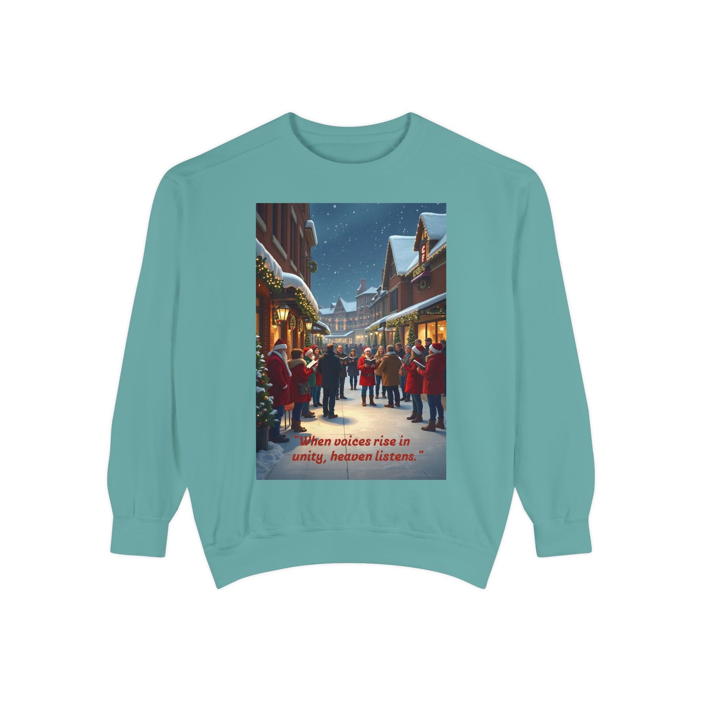 Unisex Garment-Dyed Sweatshirt