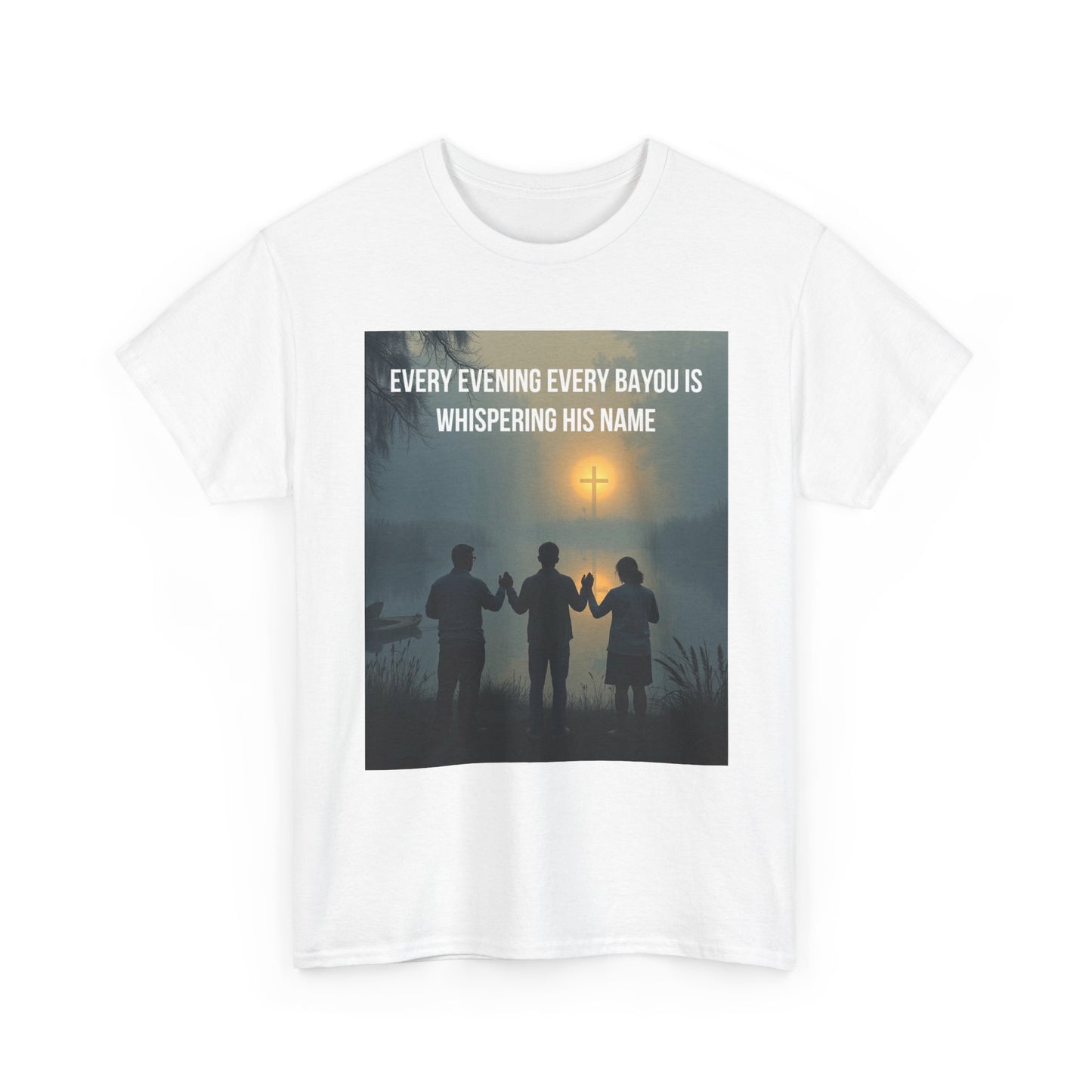 Bayou Family Silhouette Tee - "Every Evening Every Bayou Is Whispering His Name"