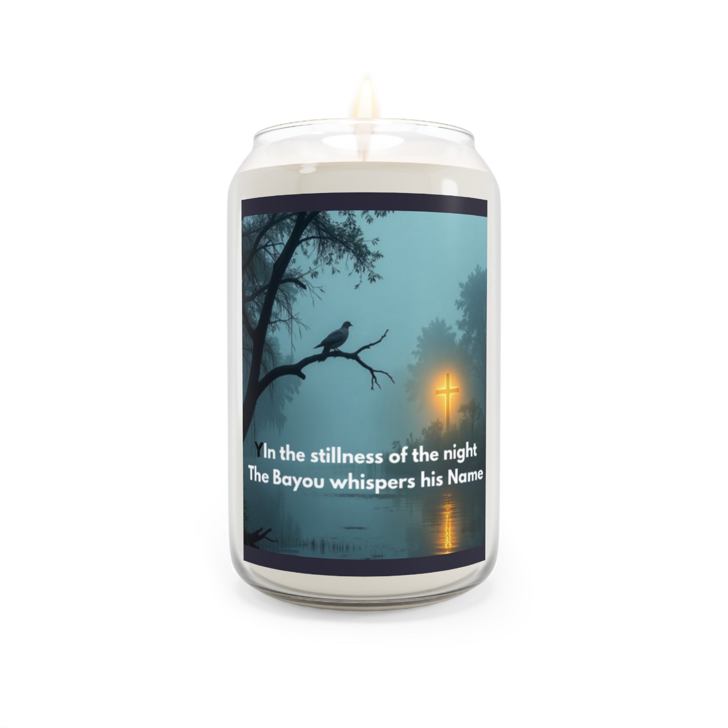Soy Candle — 'In the Stillness of the Night' Bayou Scented Candle (13.75oz)