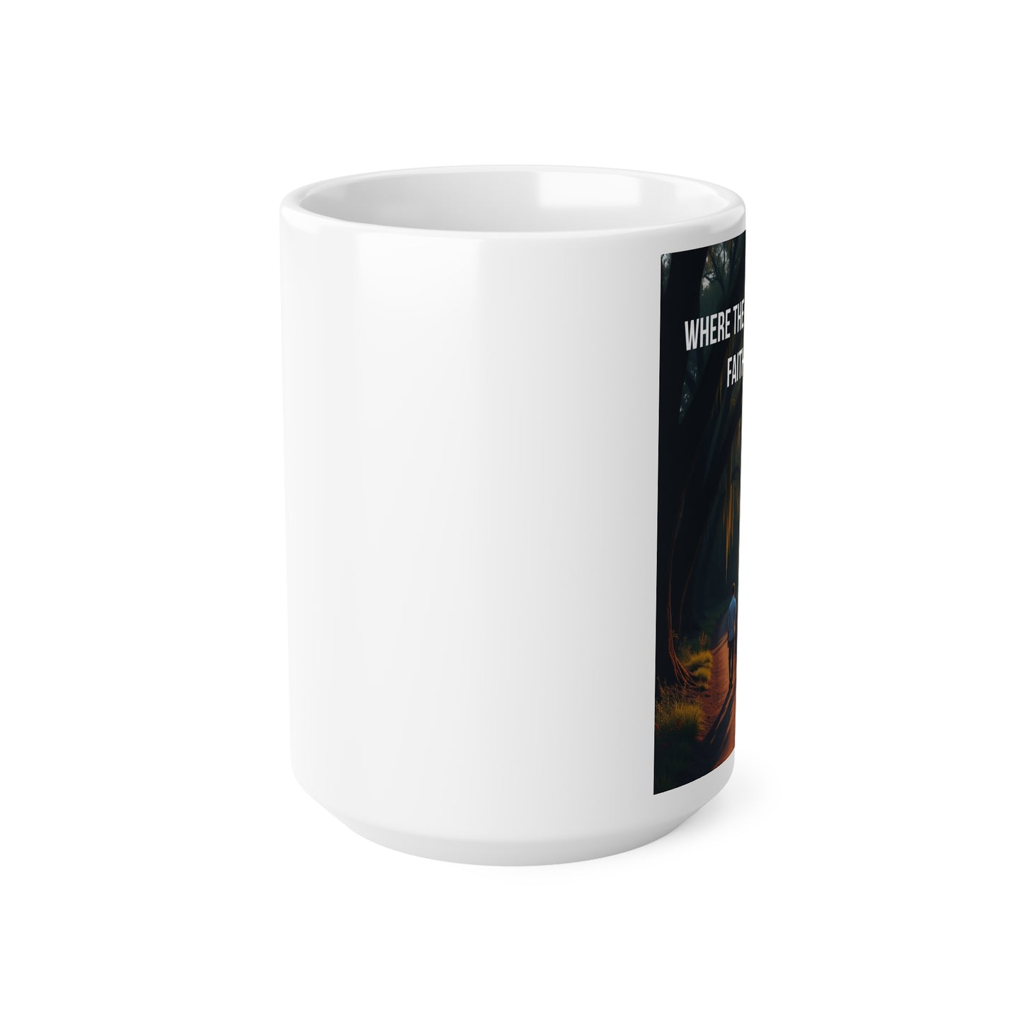 Mystic Forest Coffee Mug - "Where Dreams Begin" Ceramic 11oz & 15oz