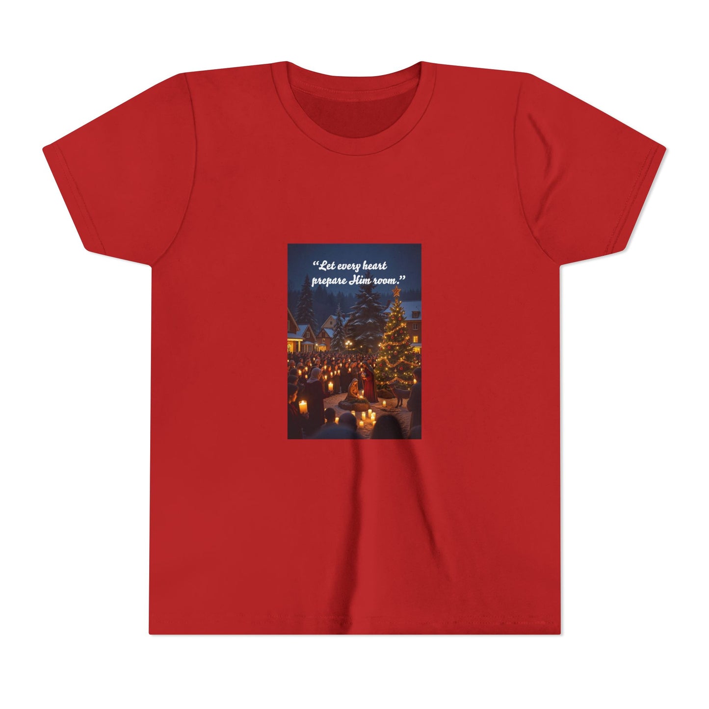 Youth Holiday Quote Tee - Festive Youth Shirt, Christmas Gift, Inspirational Tee, Seasonal Wear, Kid's Clothing