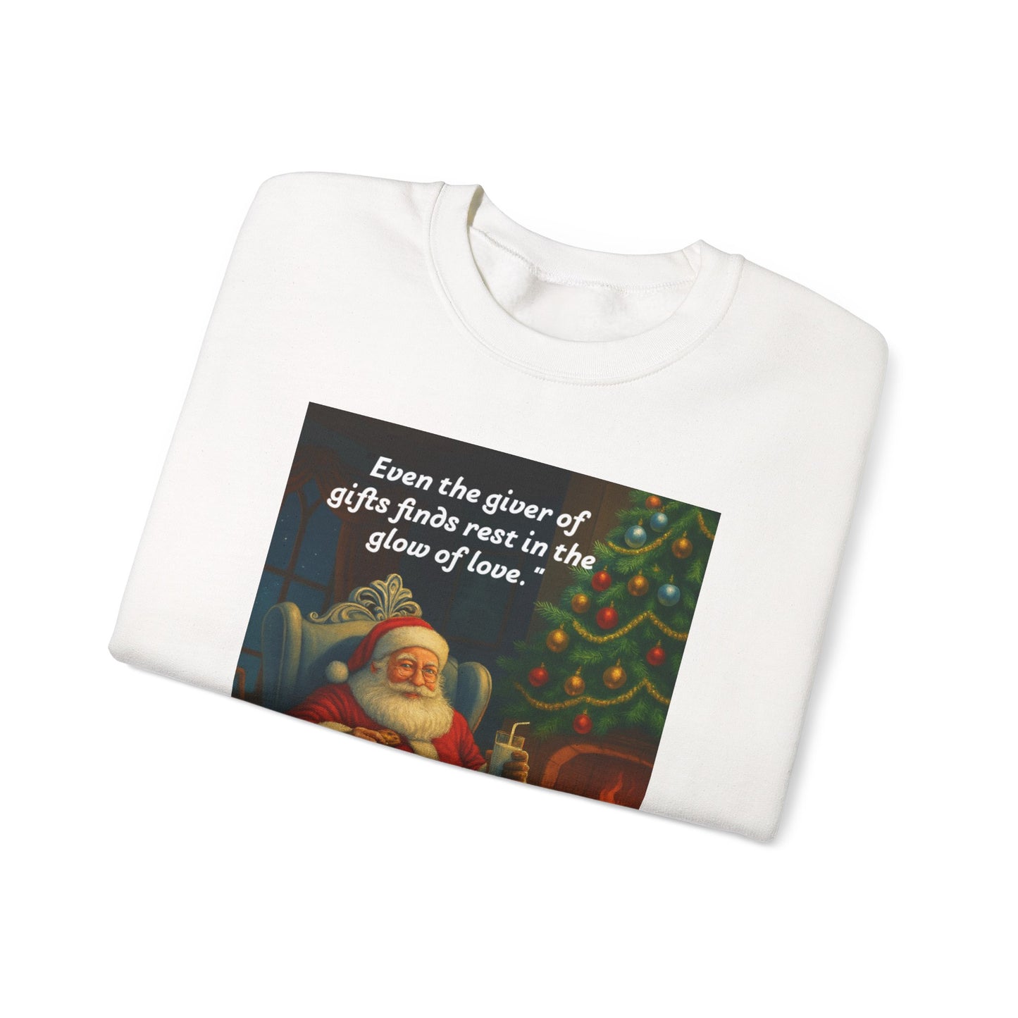 Cozy Christmas Sweatshirt with Santa Design, Holiday Gift for Christmas, Winter Wardrobe Essential, Unisex Crewneck for Festive Cheer, [...]