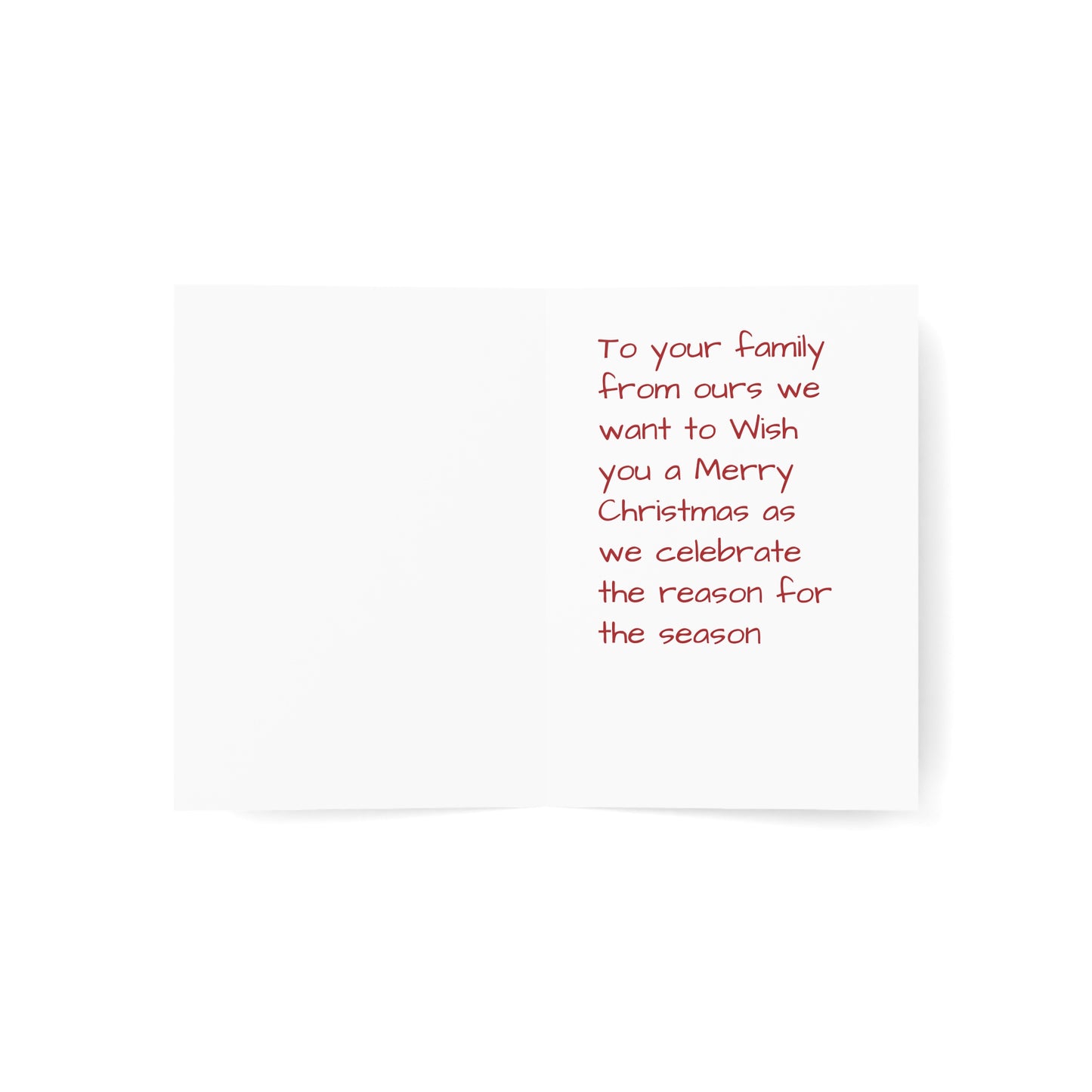 As the savior rests his parents and the lamb watch over him