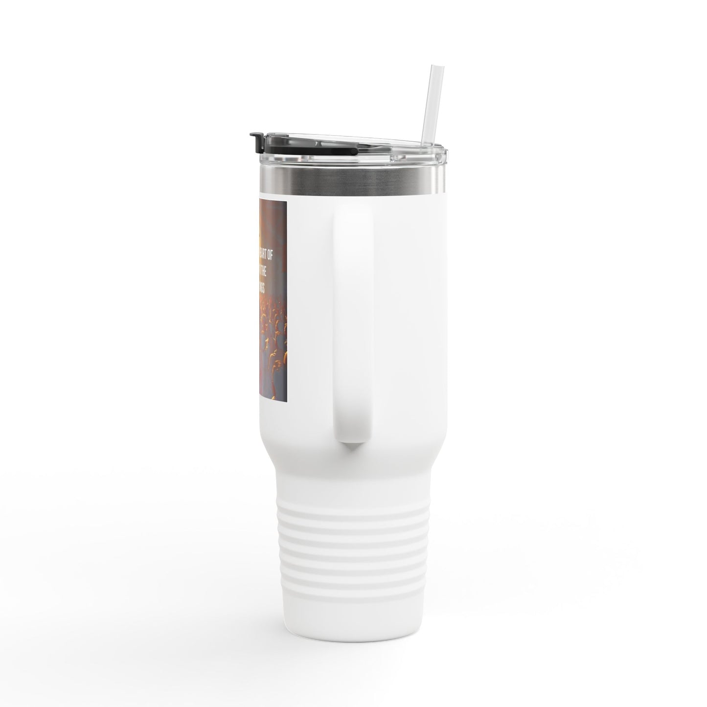 Christian Worship Insulated Travel Mug — "Back to the Heart of Worship to the King of Kings" 40oz