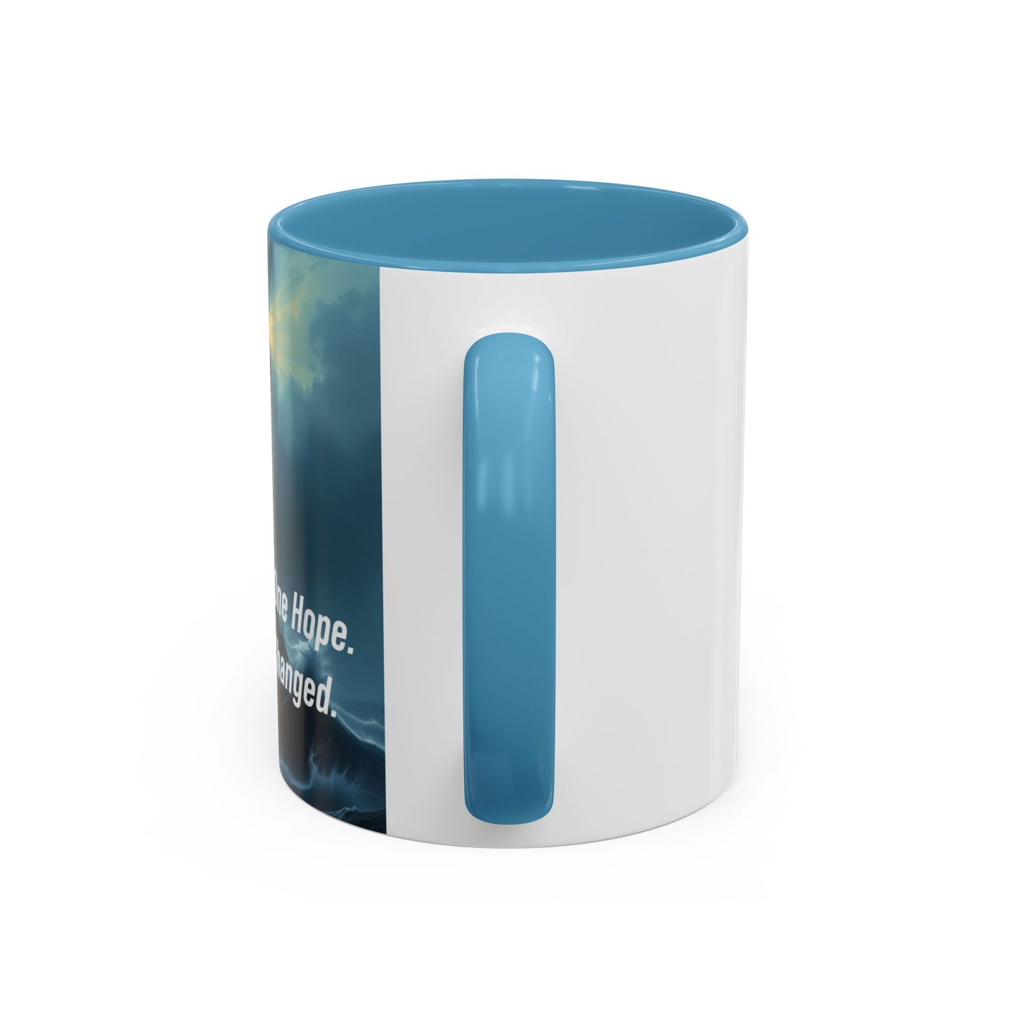 Lighthouse 'One Light, One Hope' Accent Coffee Mug