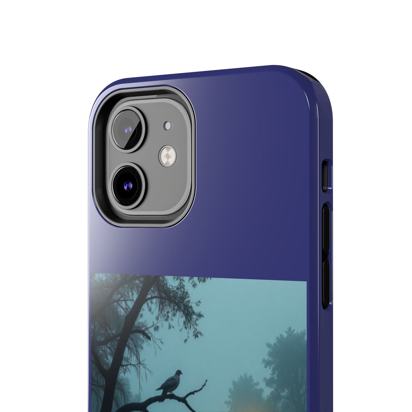 Tough Phone Case — 'In the stillness of the night the Bayou whispers his Name' Moody Bayou Cross Design