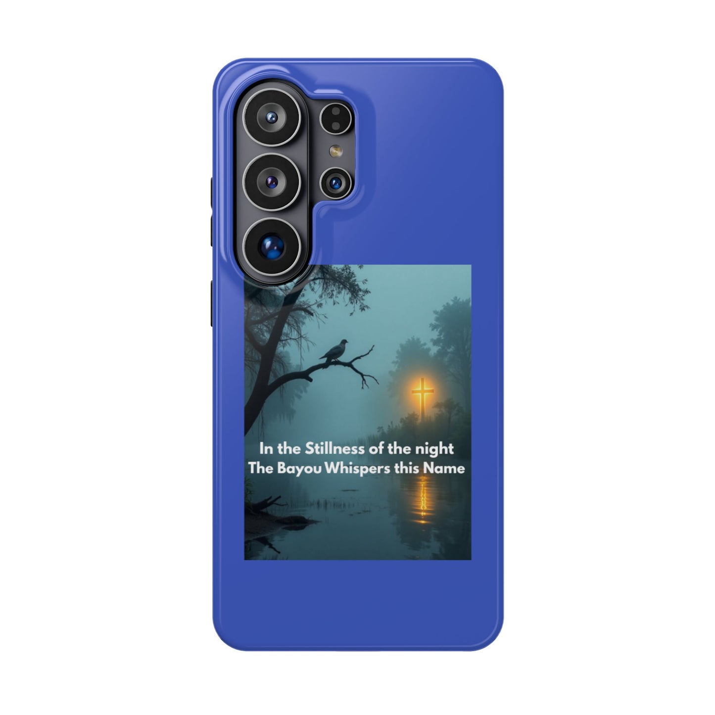 Magnetic Impact-Resistant Phone Case — Bayou Night Scene with Poem