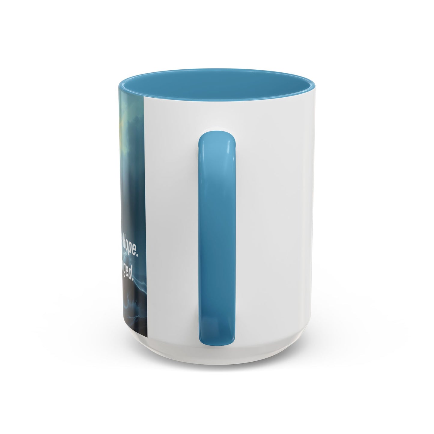 Lighthouse 'One Light, One Hope' Accent Coffee Mug