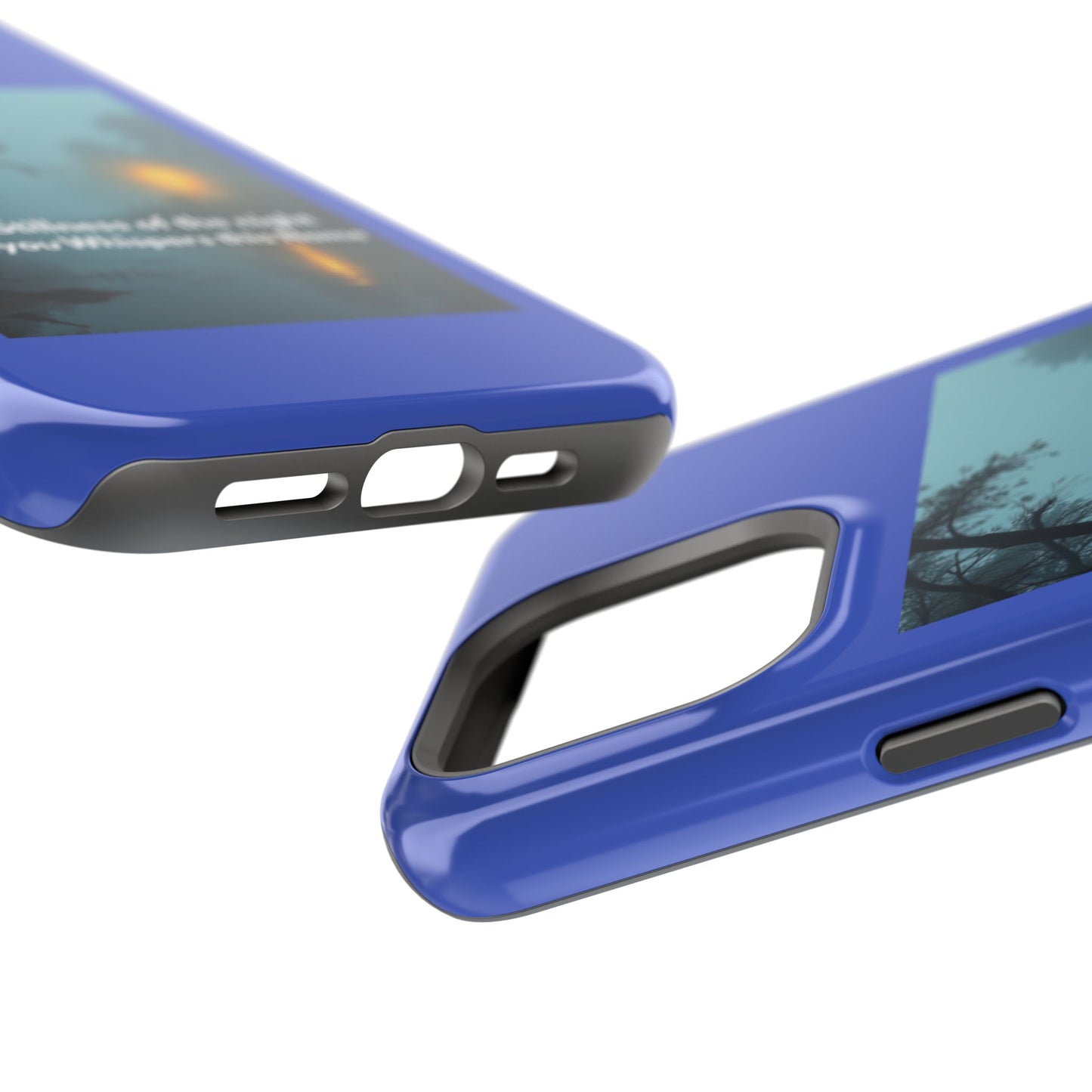 Magnetic Impact-Resistant Phone Case — Bayou Night Scene with Poem