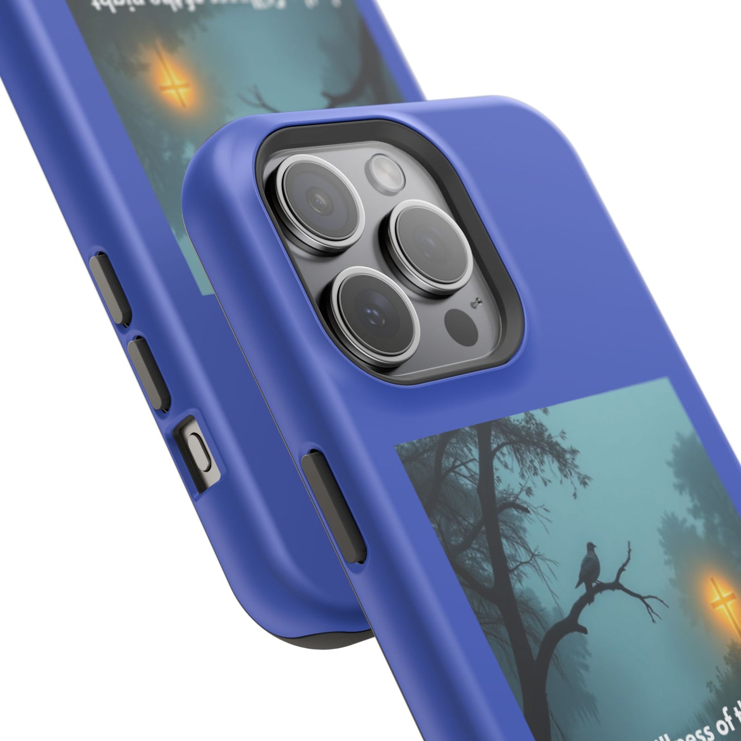 Magnetic Impact-Resistant Phone Case — Bayou Night Scene with Poem