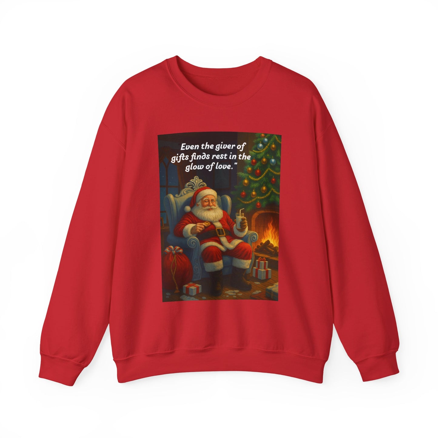 Cozy Christmas Sweatshirt with Santa Design, Holiday Gift for Christmas, Winter Wardrobe Essential, Unisex Crewneck for Festive Cheer, [...]