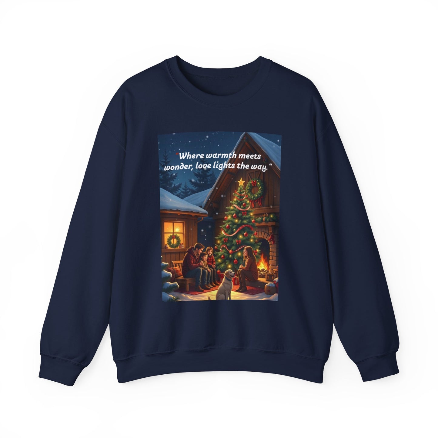 Cozy Holiday Crewneck Sweatshirt - Christmas Gift, Unisex Sweatshirt, Winter Apparel, Festive Fashion, Warmth and Wonder