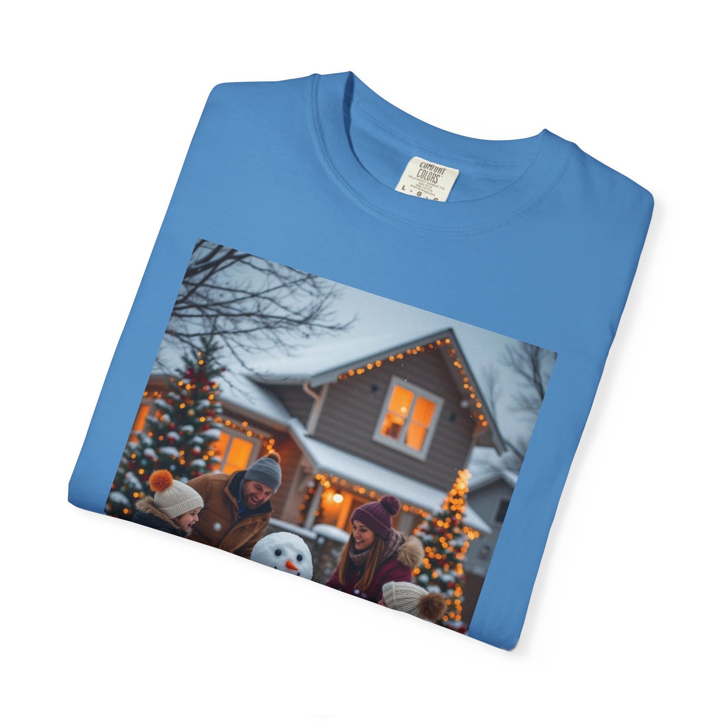 Warm Winter Family T-Shirt, Holiday Tee, Christmas Shirt, Family Gathering Apparel, Cozy Festive Top