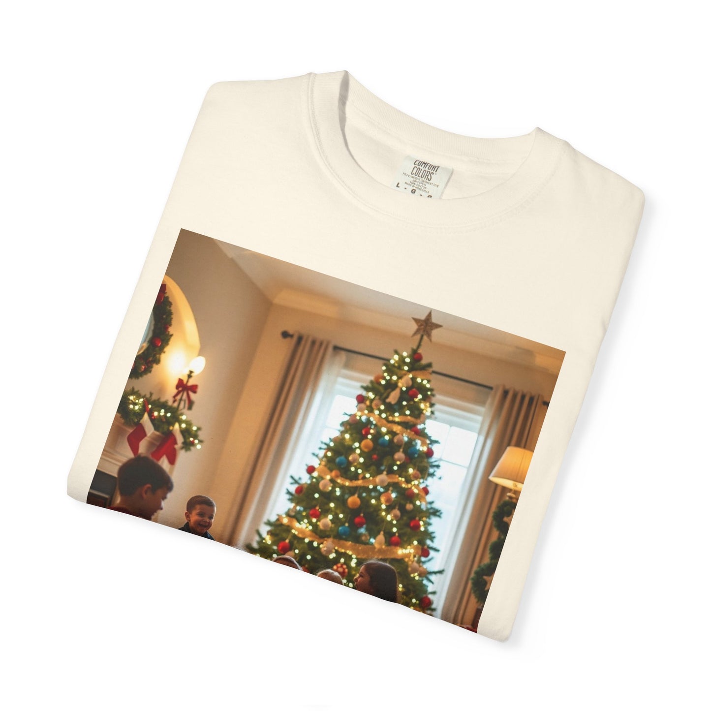 Warm Holiday Memories Unisex T-Shirt, Christmas Gift Shirt, Family Gatherings, Gift for Him/Her, Cozy Celebration Tee