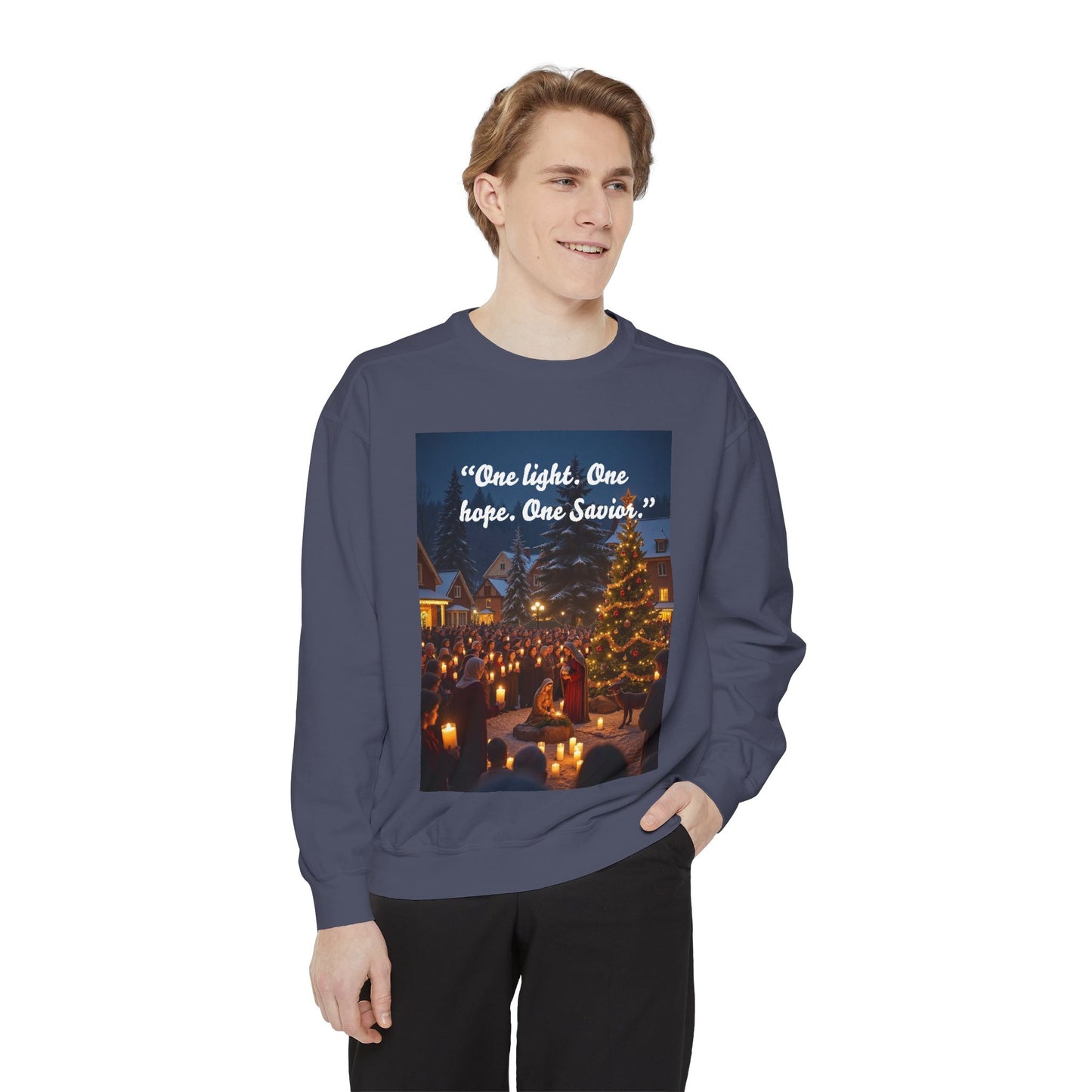 Unisex Garment-Dyed Sweatshirt 105