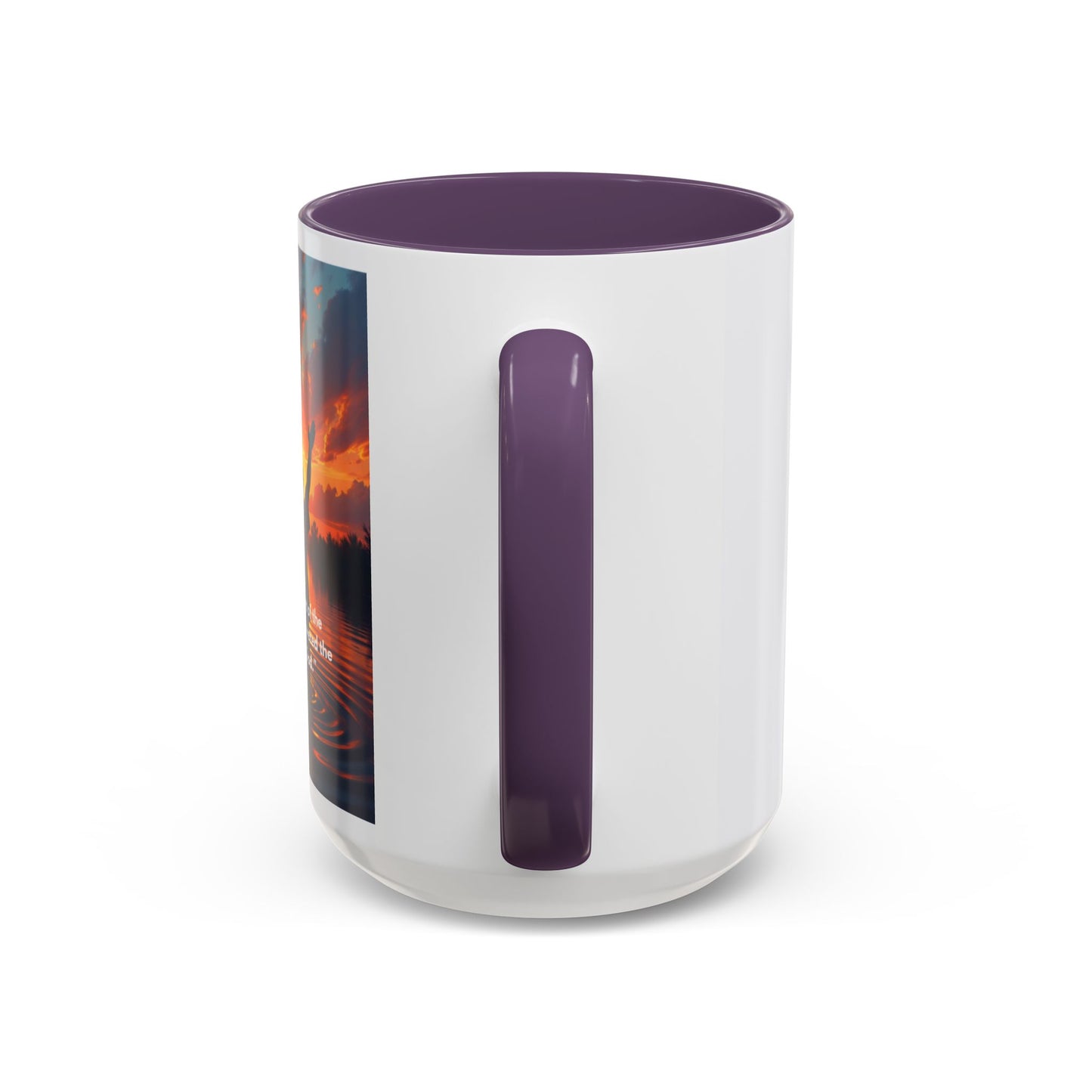 Coffee Mug - "In the Quiet of the Bayou I Discovered the Heart of God" Inspirational Accent Mug