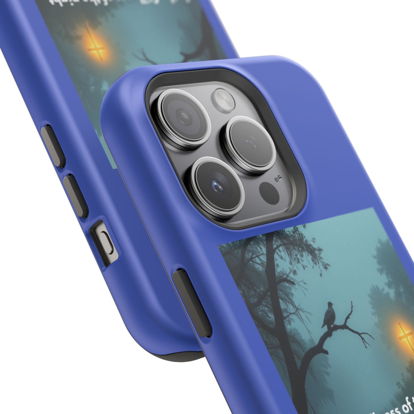 Magnetic Impact-Resistant Phone Case — Bayou Night Scene with Poem