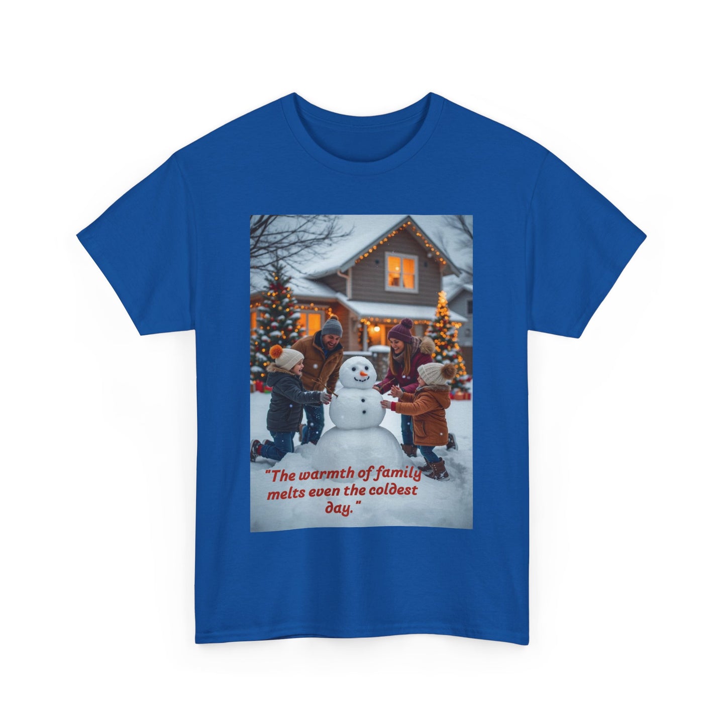 Cozy Family Holiday Tee - Perfect for Christmas Gatherings, Family Photos, Winter Apparel, Holiday Gifts, Seasonal Wear