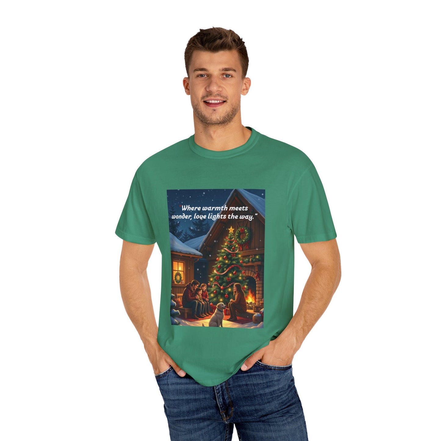 Cozy Holiday T-Shirt, Christmas Gift, Unisex Tee, Seasonal Apparel, Family Gatherings, Winter Wear