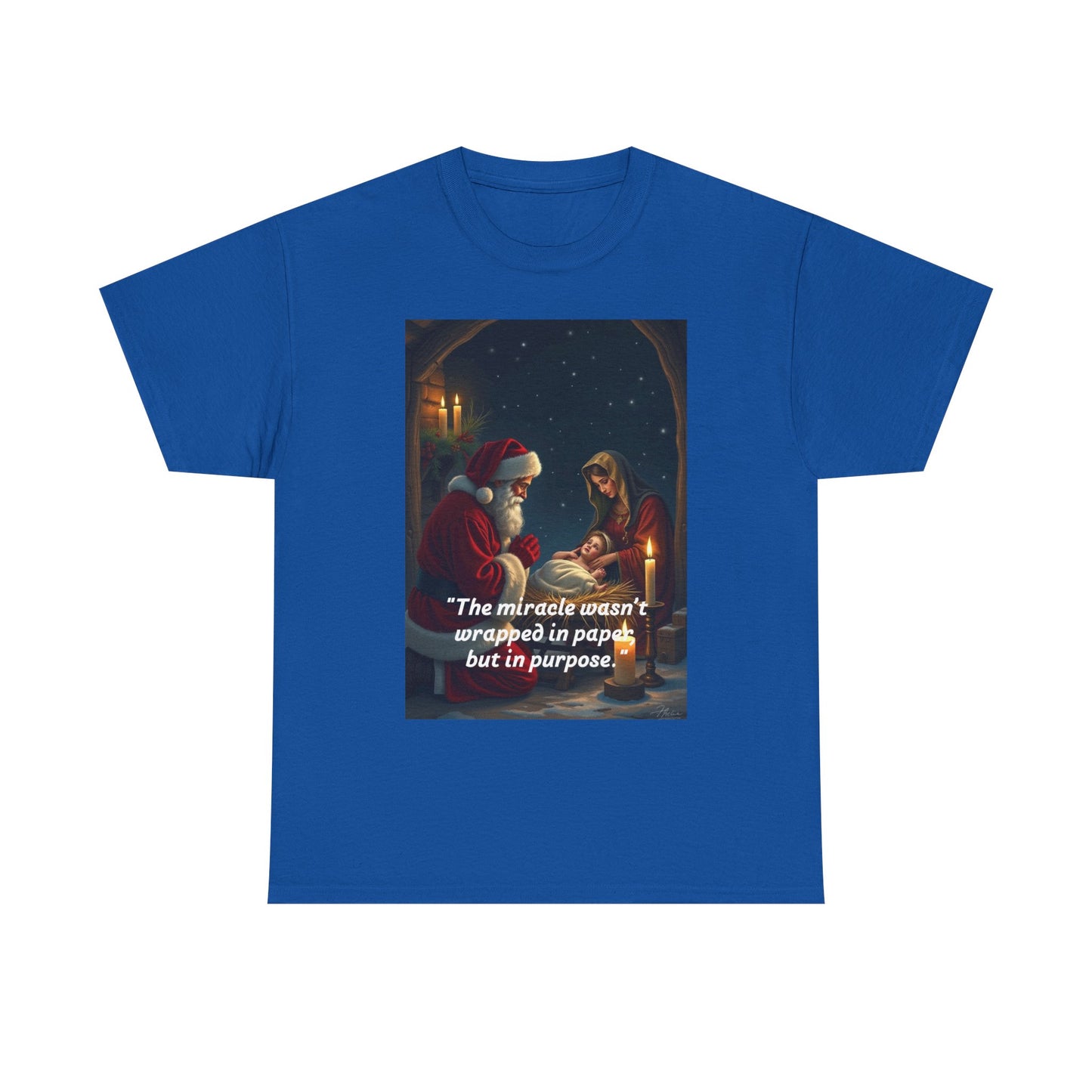 Festive Inspirational Tee, Holiday Gift, Motivational Shirt, Christmas T-Shirt, Unisex Graphic Tee, Unique Gift Idea