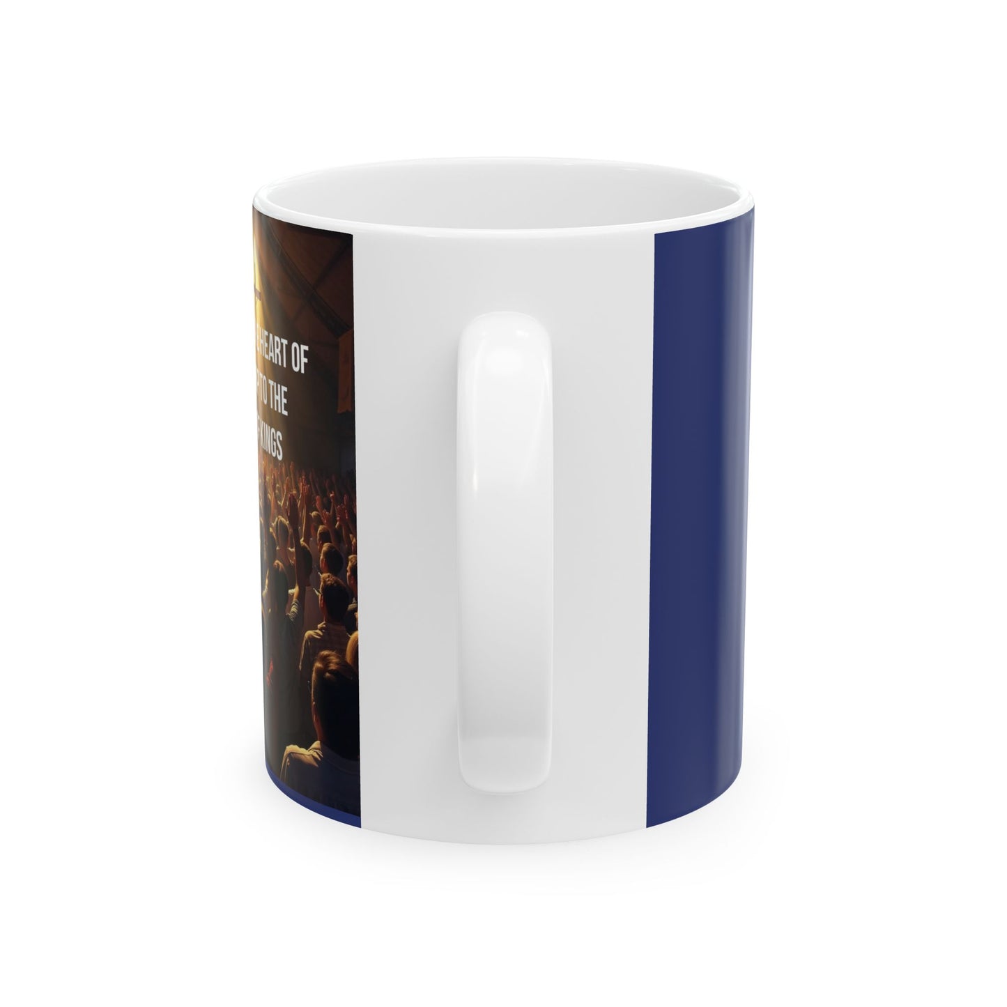 Ceramic Mug — Inspirational Concert Photo Design with Quote (11oz, 15oz)