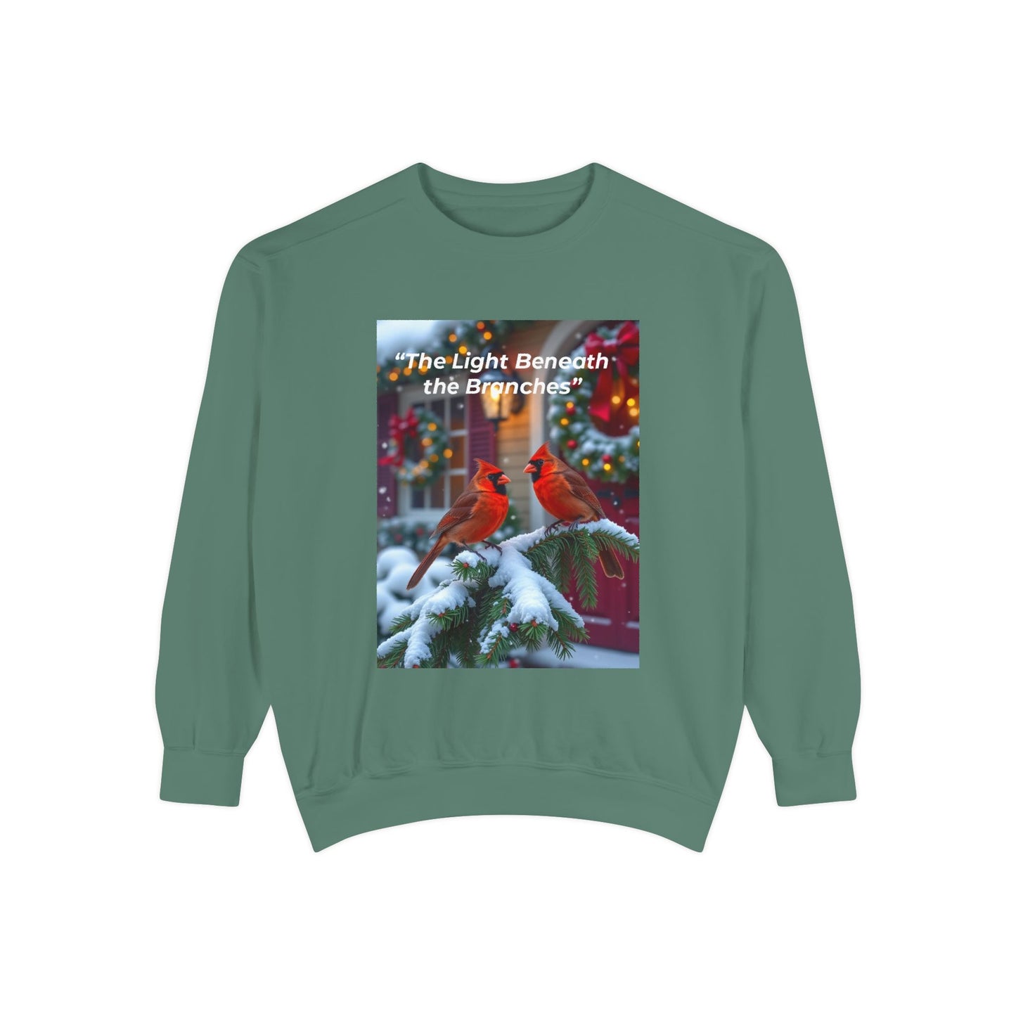 Cardinal Sweatshirt - Cozy Winter Vibes, Gift for Nature Lovers, Cute Christmas Apparel, Unisex Sweatshirt, Seasonal Wear, Soft Cotton