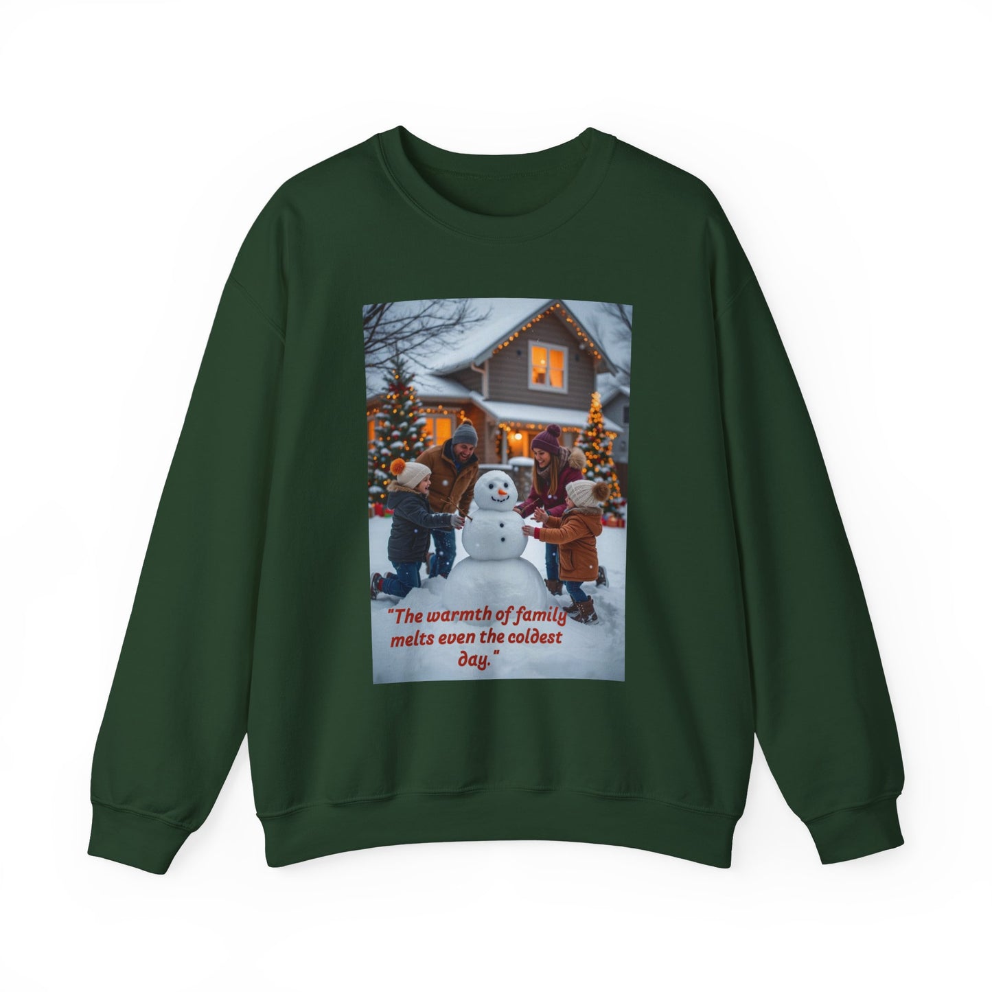 Cozy Family Holiday Sweatshirt, Winter Outfit, Christmas Gift, Family Gatherings, Cold Weather Comfort